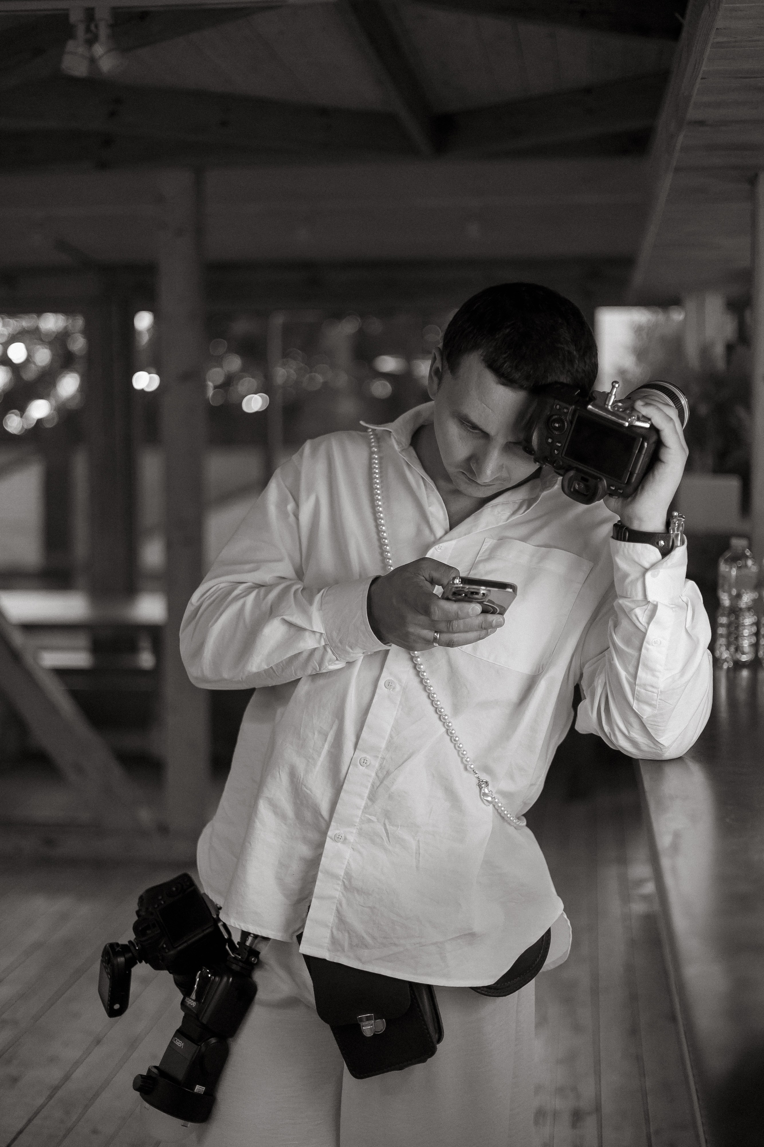 Backstage. Свадебный фотограф Колесников Антон