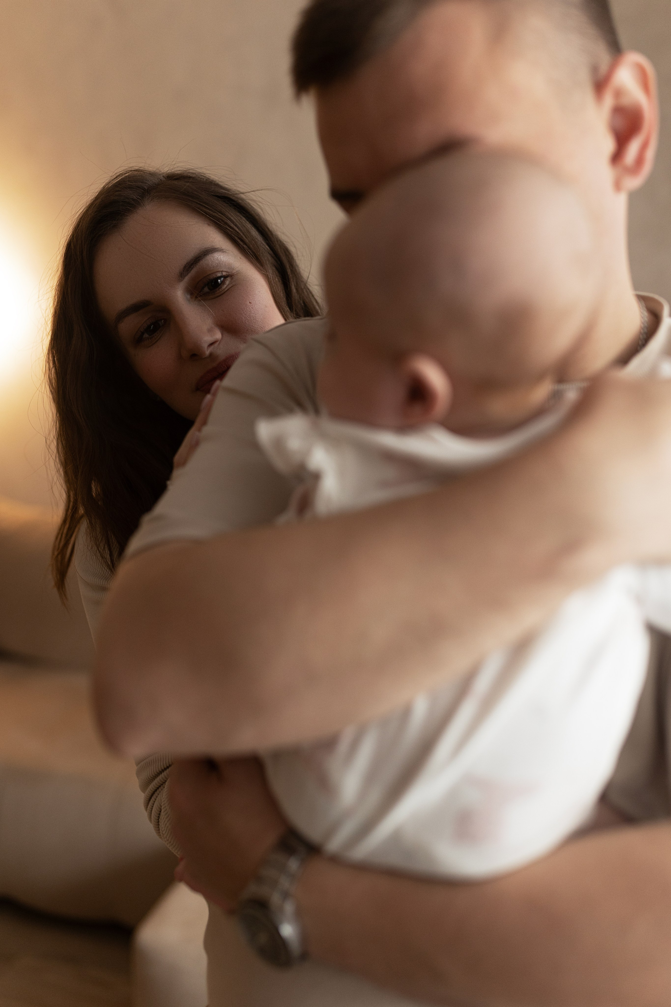 Ольга, Дмитрий и Ева. Фотограф Алина Кучумова