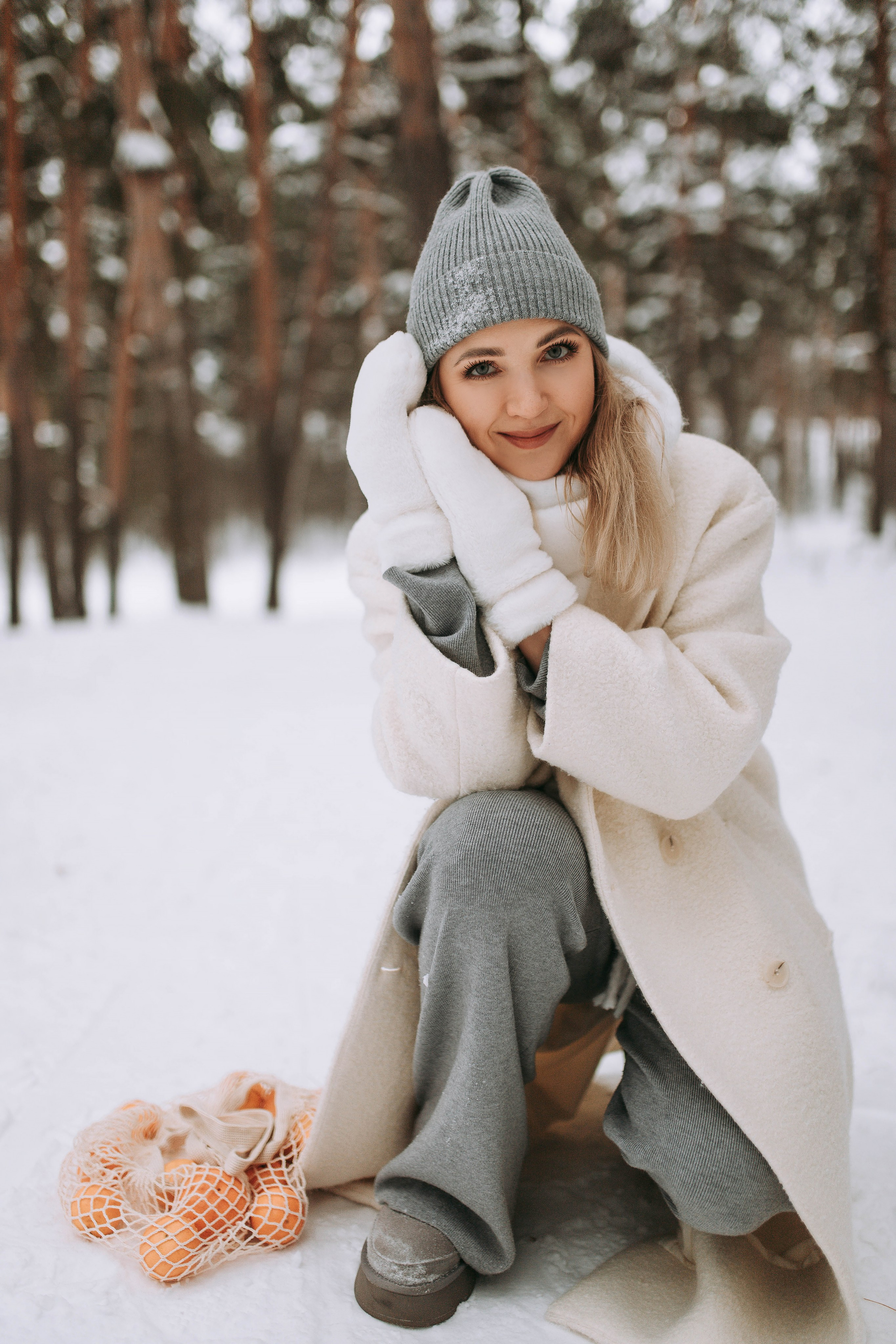 Зимняя прогулка по лесу. Свадебный и семейный фотограф в Нижнем Новгороде