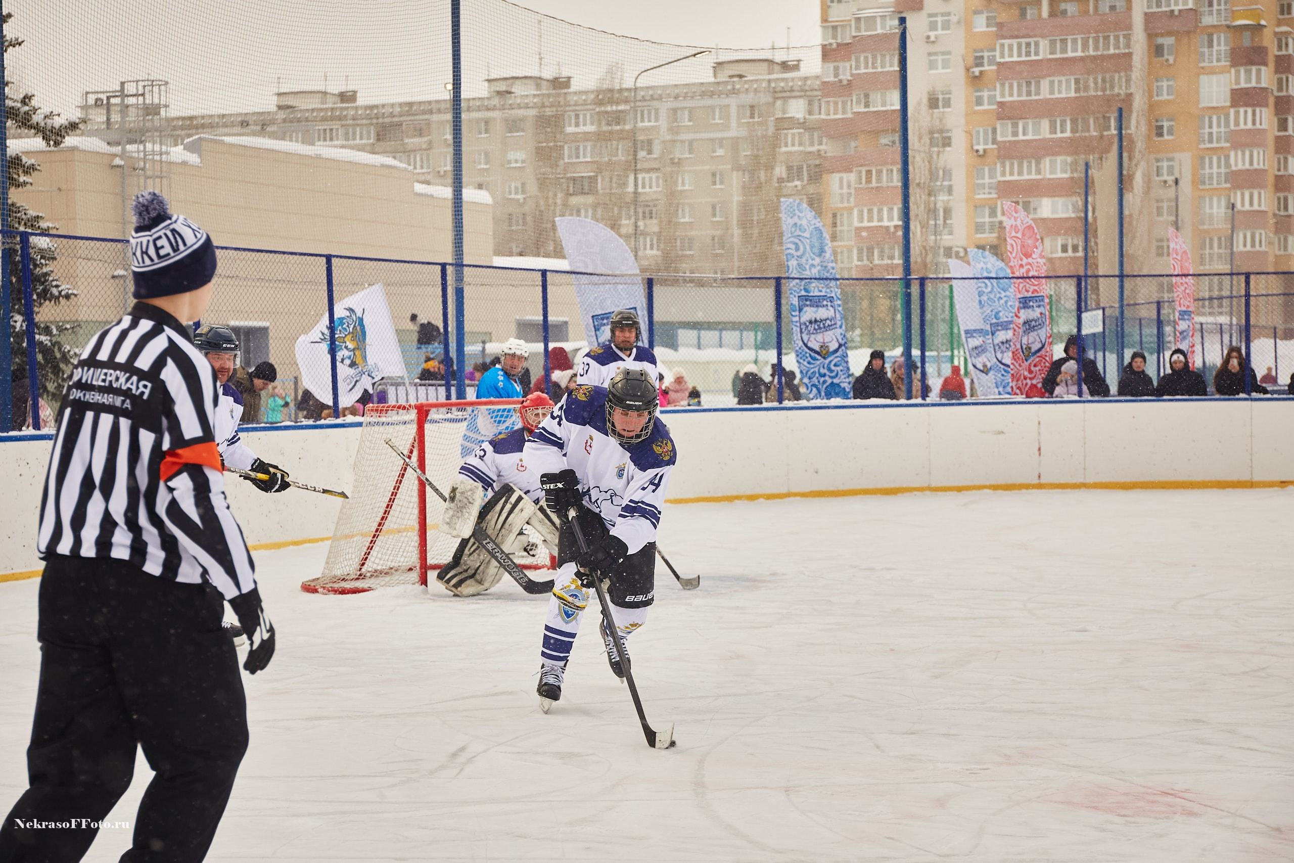 Турнир по хоккею «Русская классика» в рамках Офицерской хоккейной лиги. Спортивный фотограф Некрасов Денис