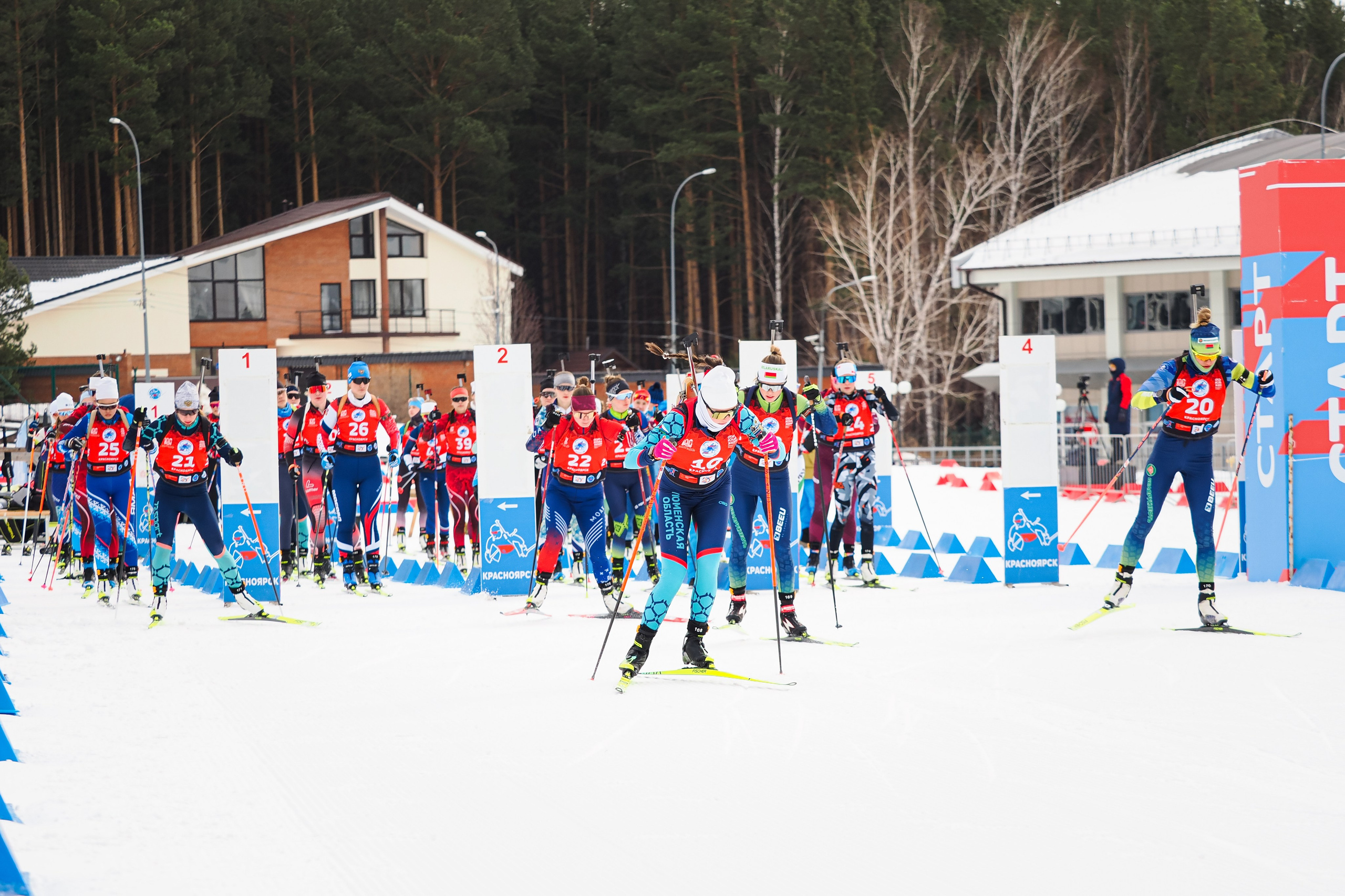 Биатлон / Первенство России. Репортажный фотограф Алексей Козьмин
