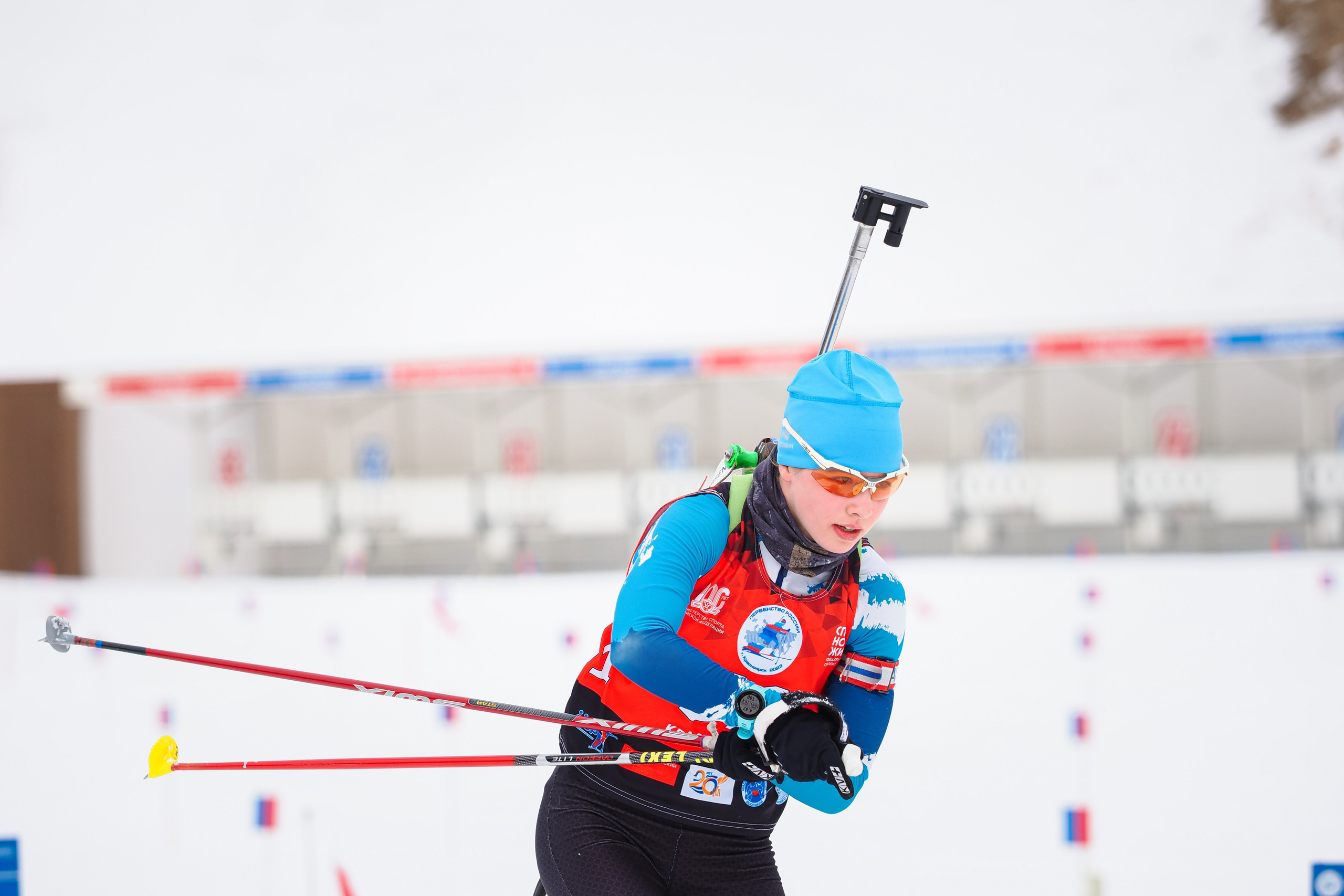 Биатлон / Первенство России. Репортажный фотограф Алексей Козьмин