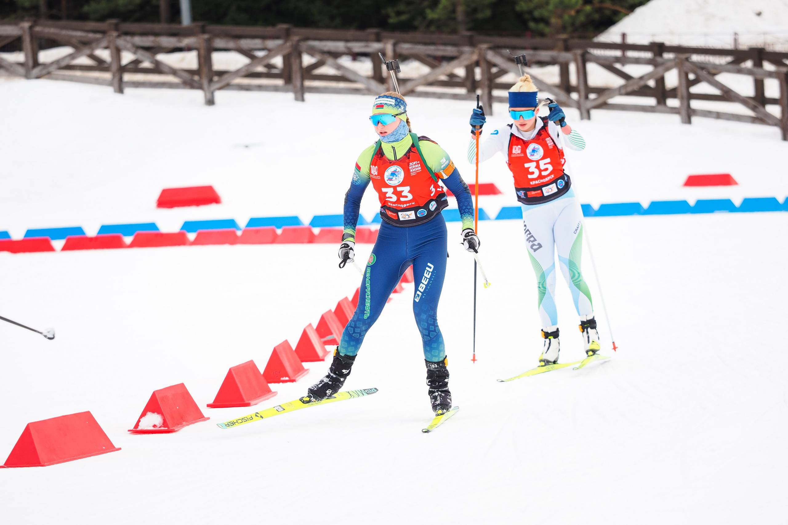 Биатлон / Первенство России. Репортажный фотограф Алексей Козьмин