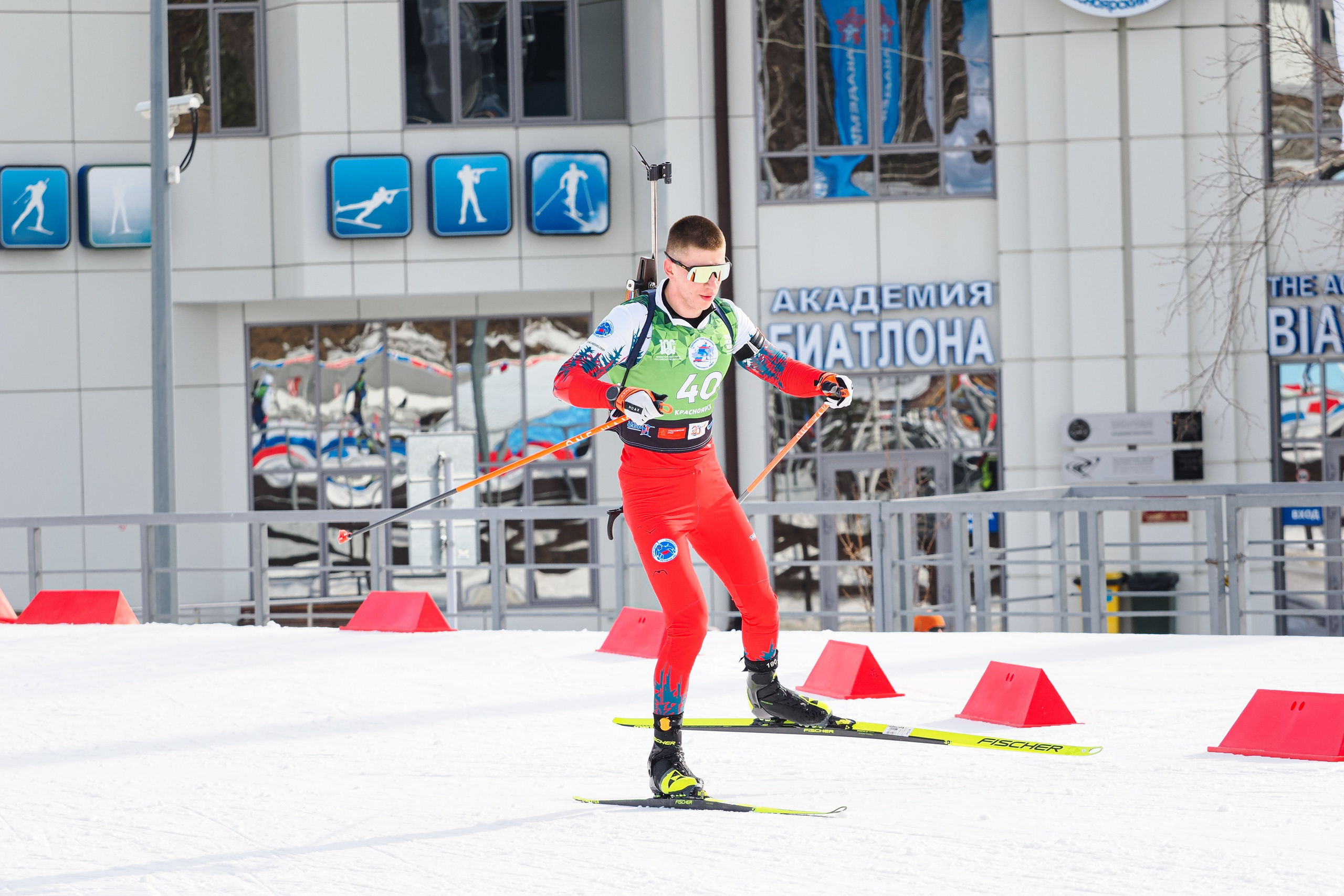 Биатлон / Первенство России. Репортажный фотограф Алексей Козьмин