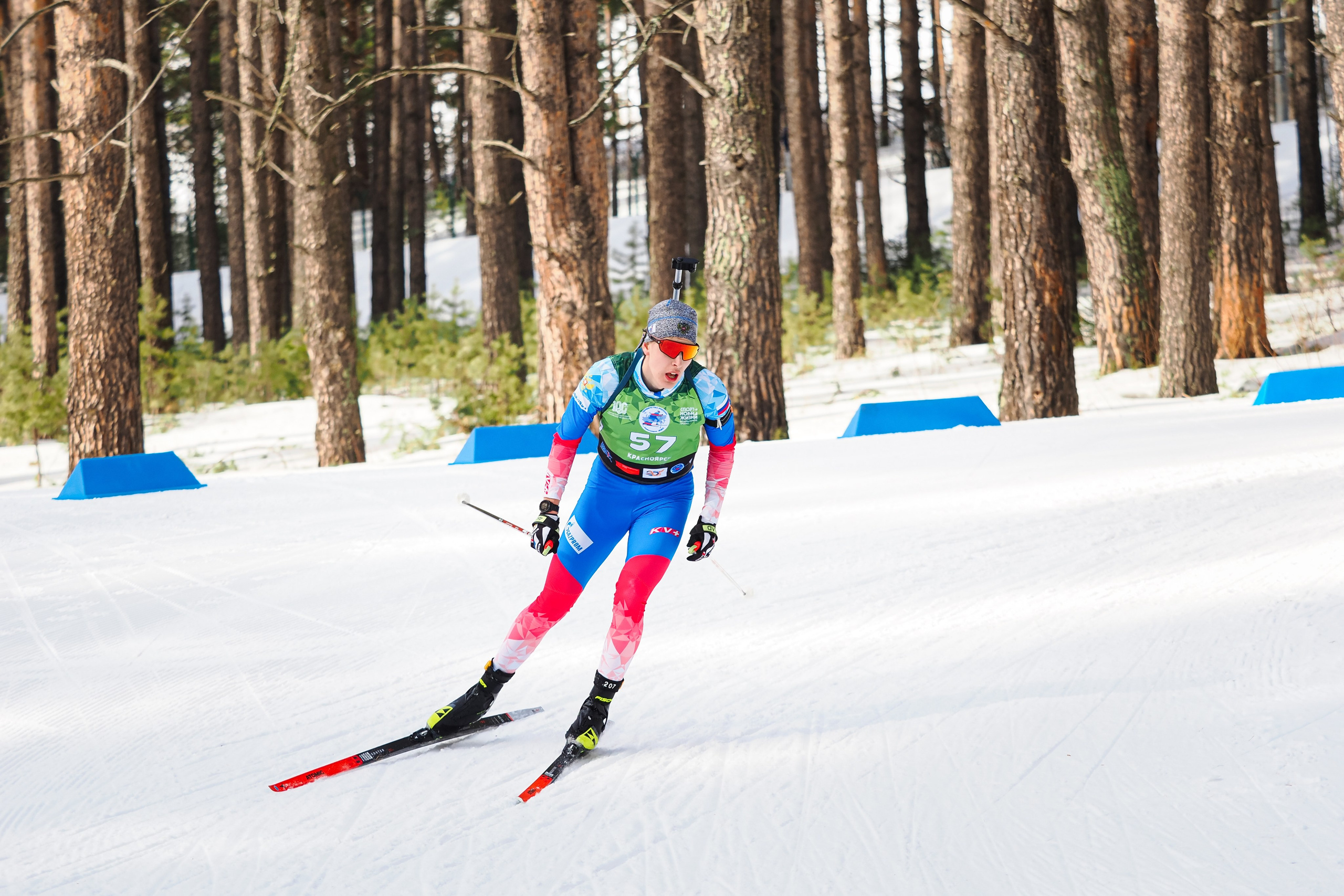 Биатлон / Первенство России. Репортажный фотограф Алексей Козьмин