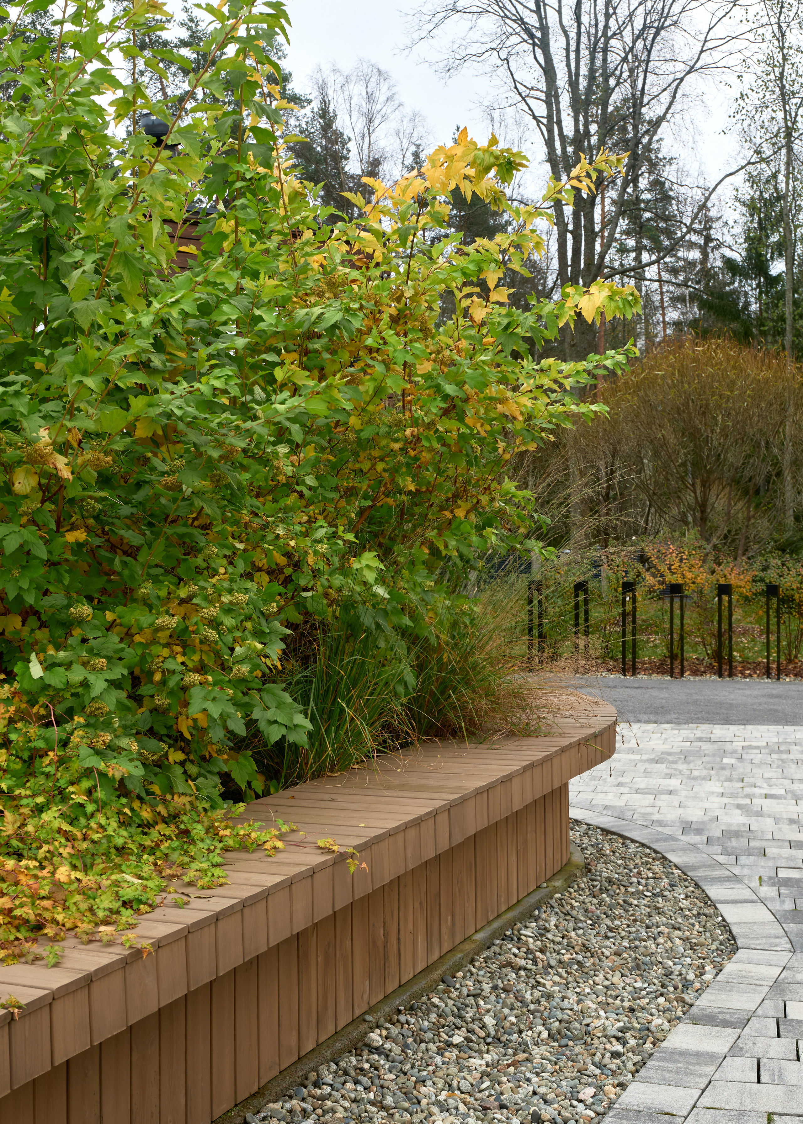 Ландшафтный и интерьерный фотограф Наталья Соловьева. Фотосъемка озеленения въездной зоны в Репино парк для ландшафтной студии lburo | interioto