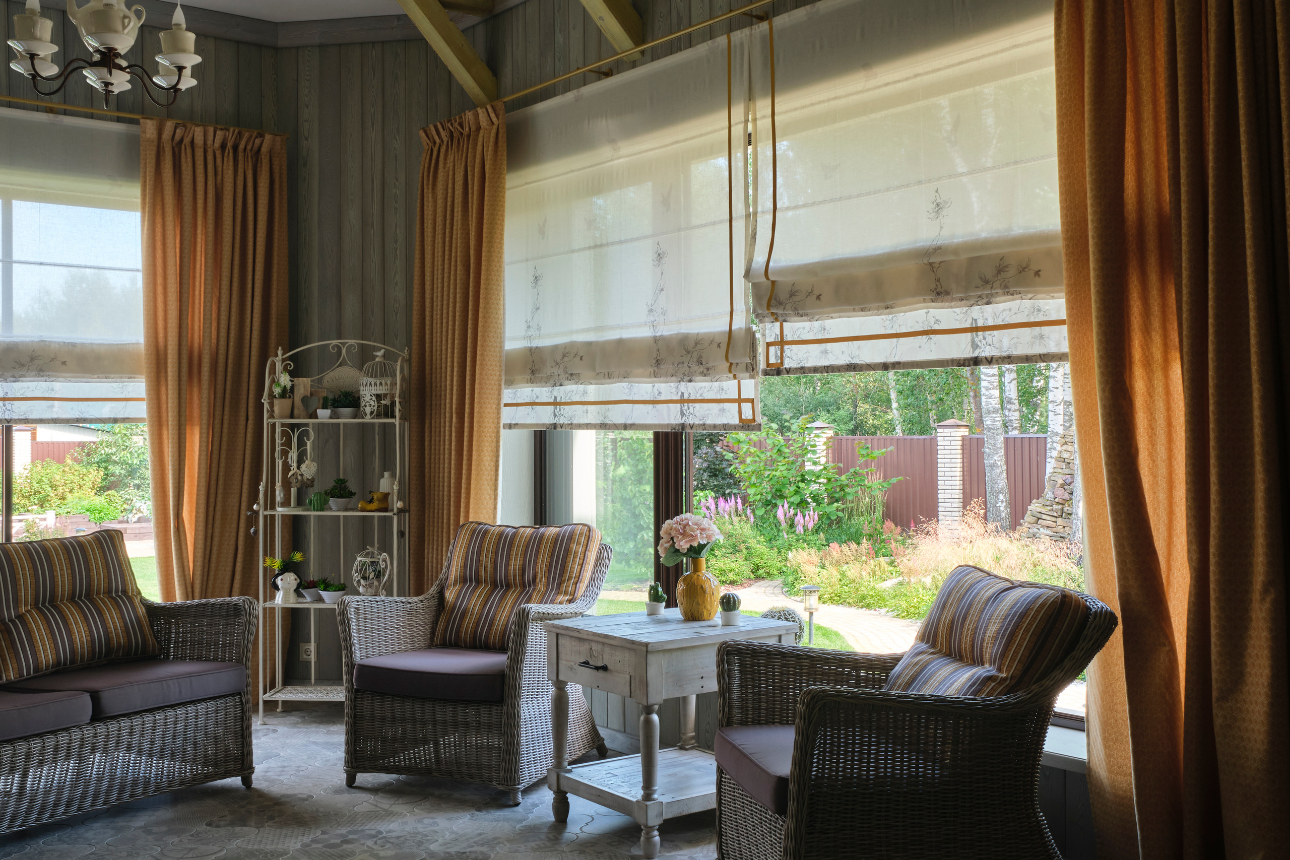 Ландшафтный и интерьерный фотограф Наталья Соловьева. Фотосъемка озеленения частного сада в Подмосковье | interioto