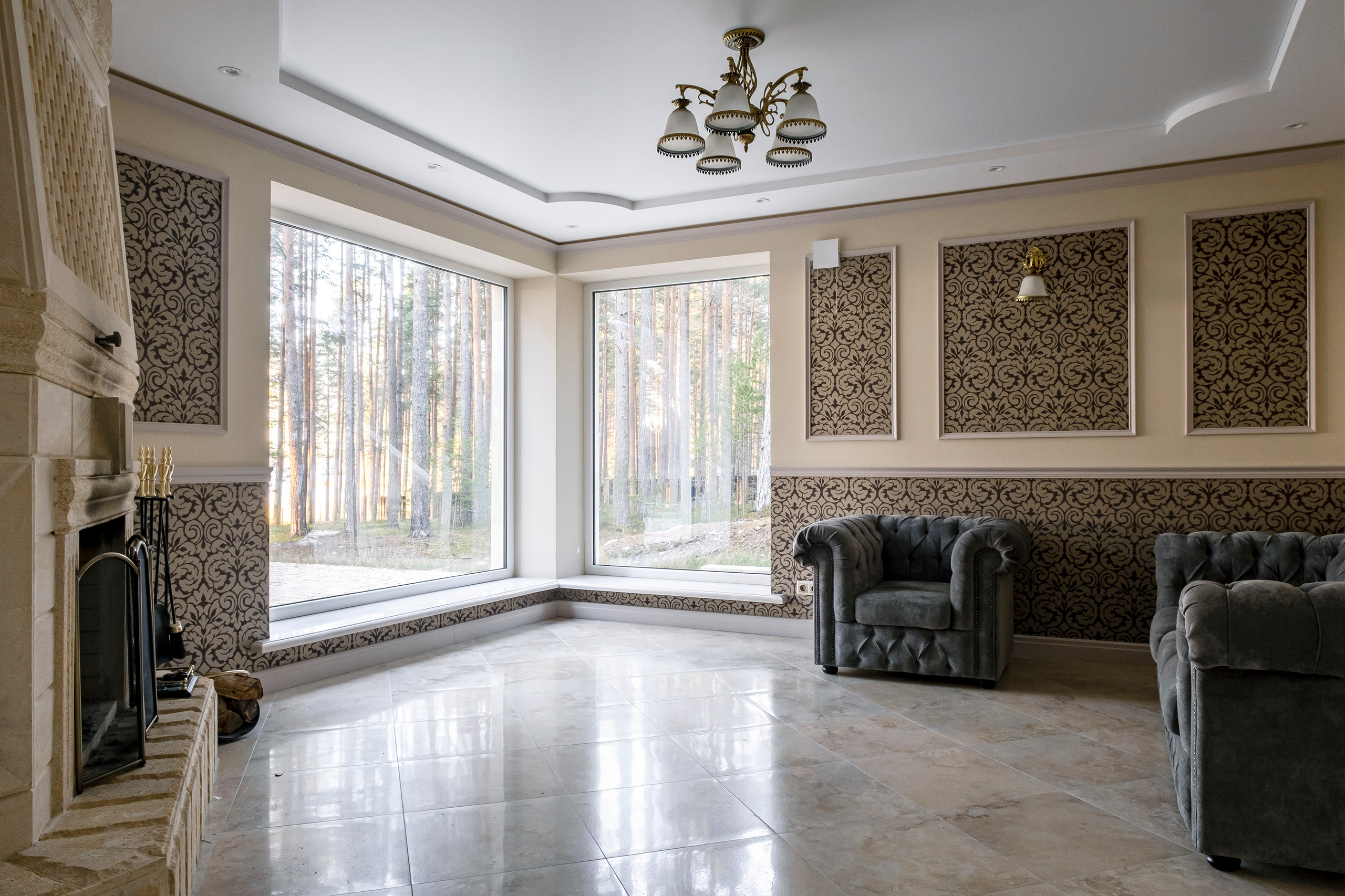 Интерьерный фотограф Наталья Соловьева. Фотосъемка дома на берегу озера для агентства недвижимости antiurban | interioto