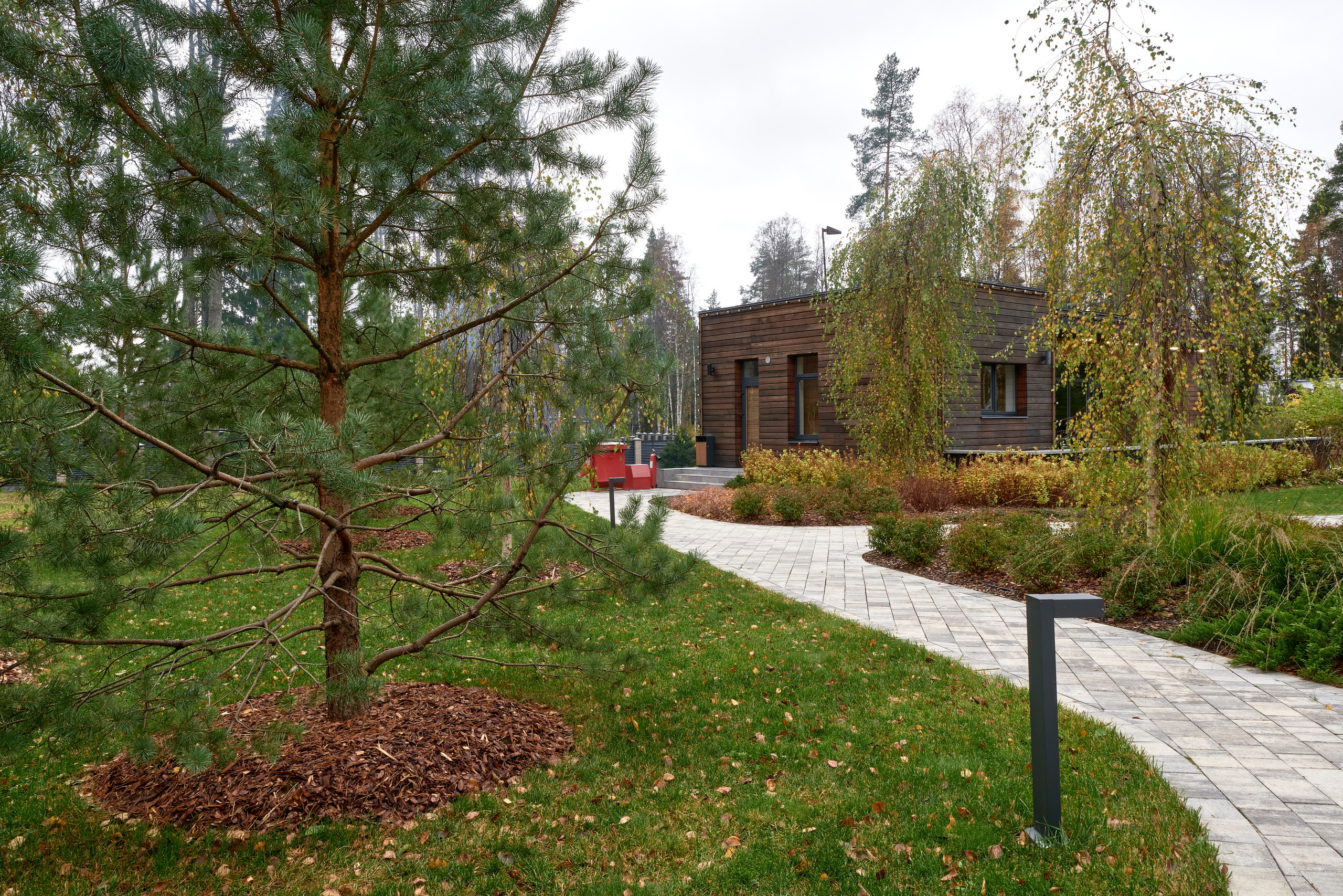 Ландшафтный и интерьерный фотограф Наталья Соловьева. Фотосъемка озеленения въездной зоны в Репино парк для ландшафтной студии lburo | interioto