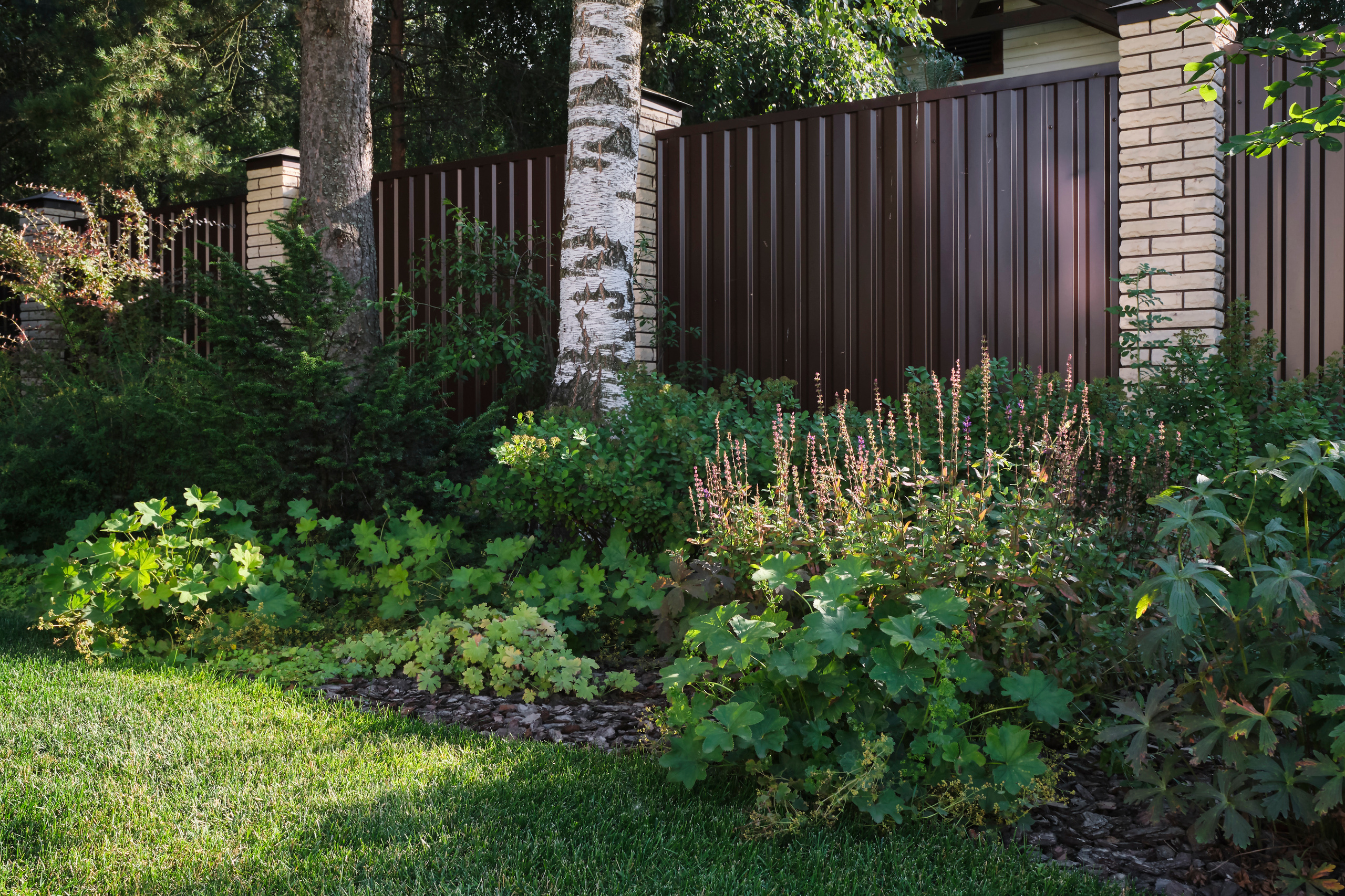 Ландшафтный и интерьерный фотограф Наталья Соловьева. Фотосъемка озеленения частного сада в Подмосковье | interioto