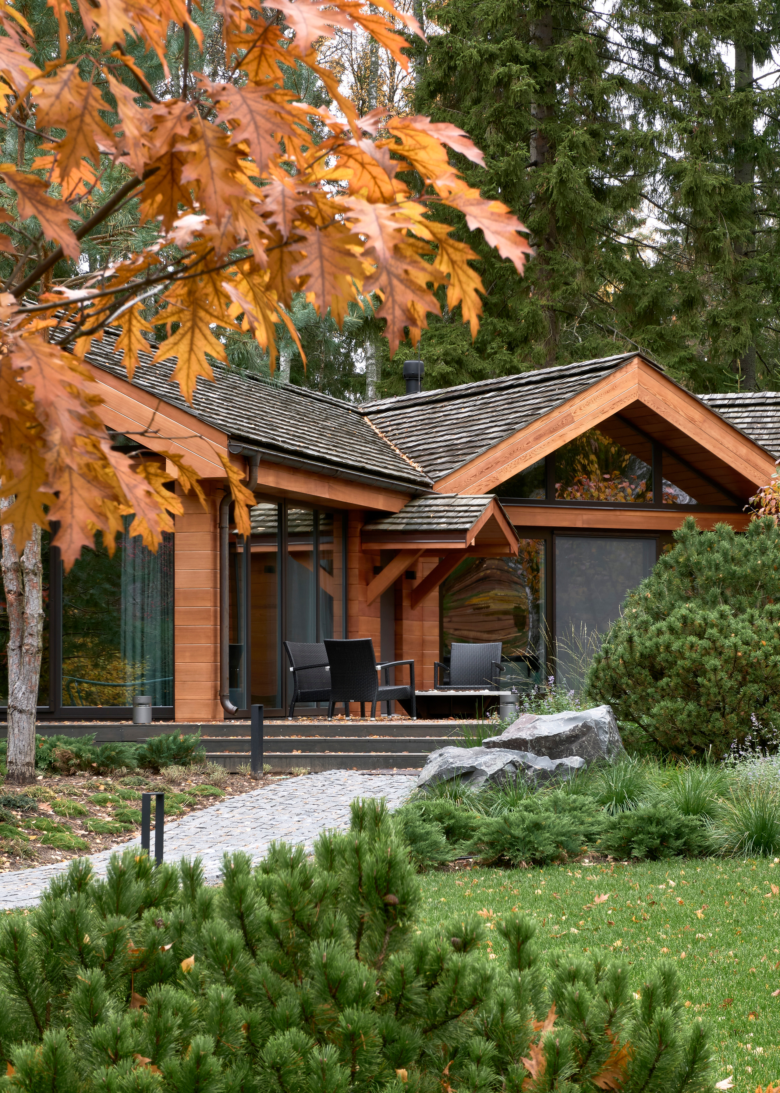 Ландшафтный и интерьерный фотограф Наталья Соловьева. Фотосъемка сада в Репино для ландшафтной студии lburo | interioto