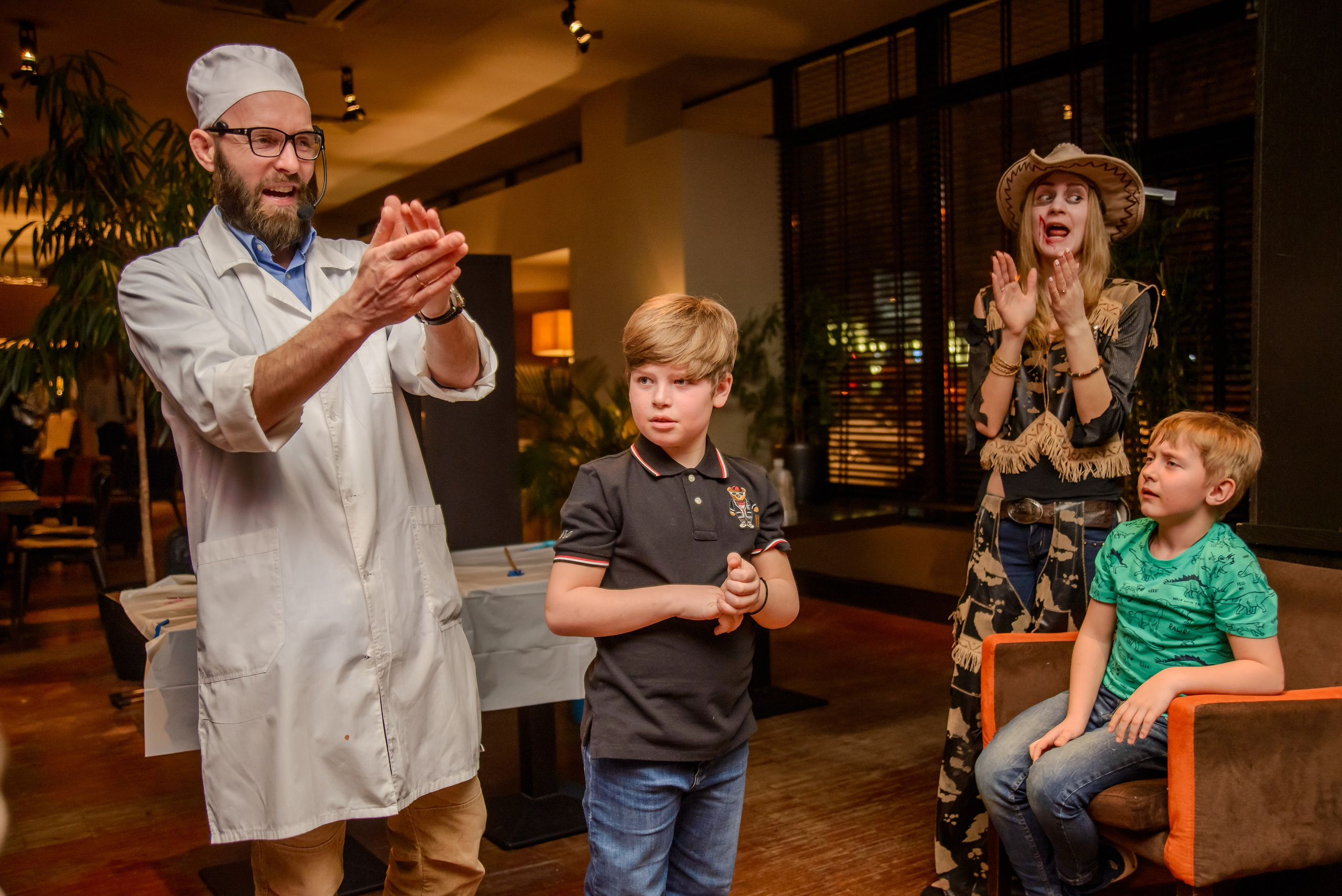 Детский день рождения в ресторане