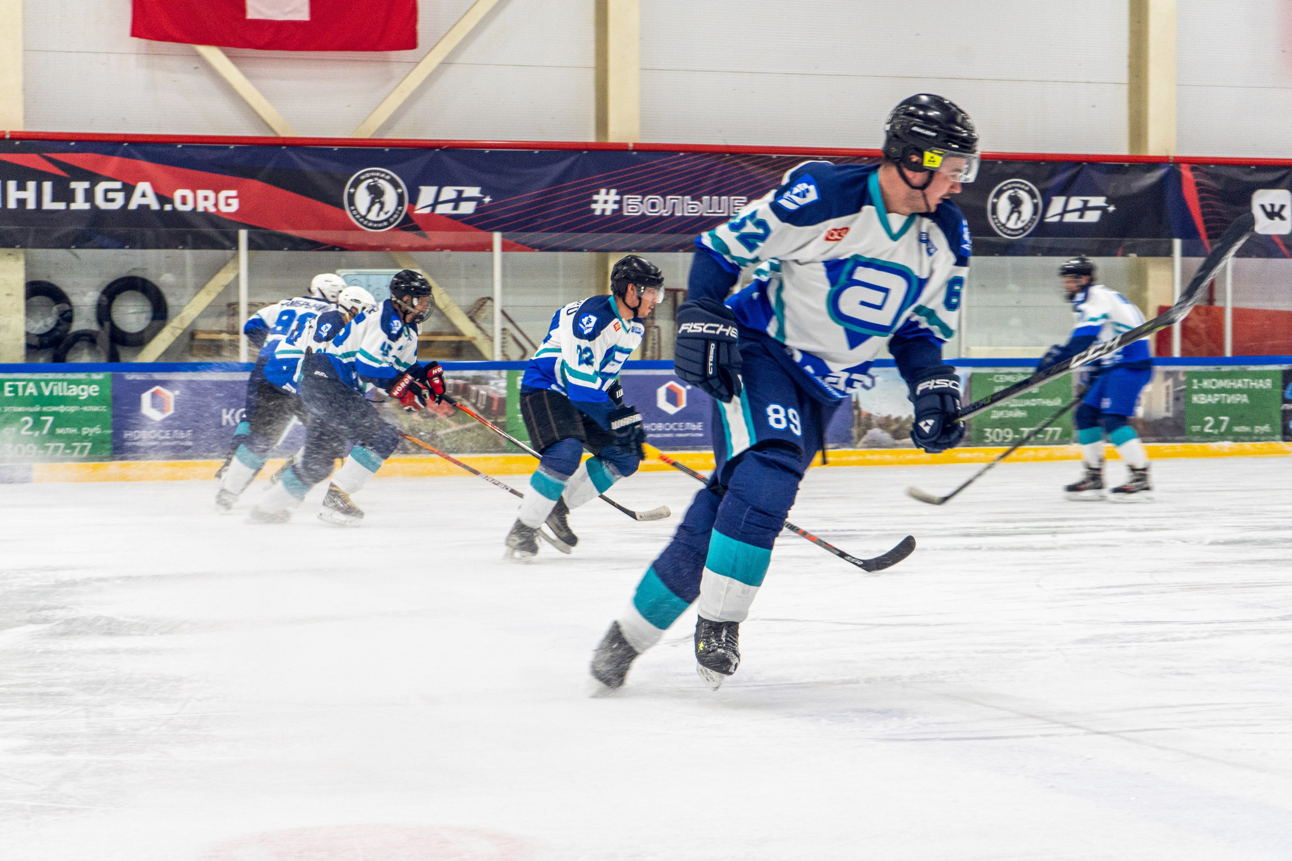 Тренировка по хоккею «ЦМКБ «Алмаз»