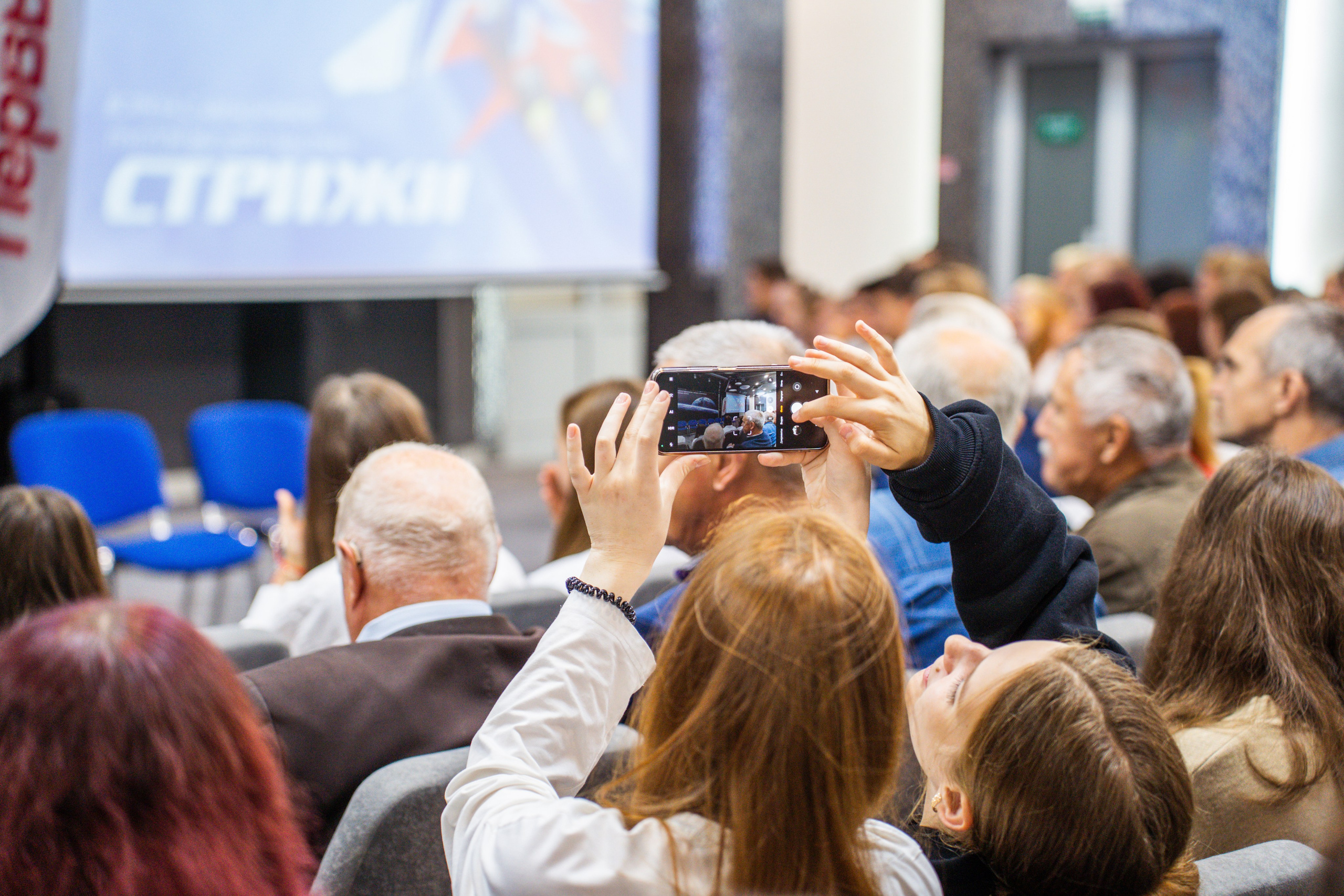 Встреча с авиационной группой «Стрижи». Фотограф София Александрова