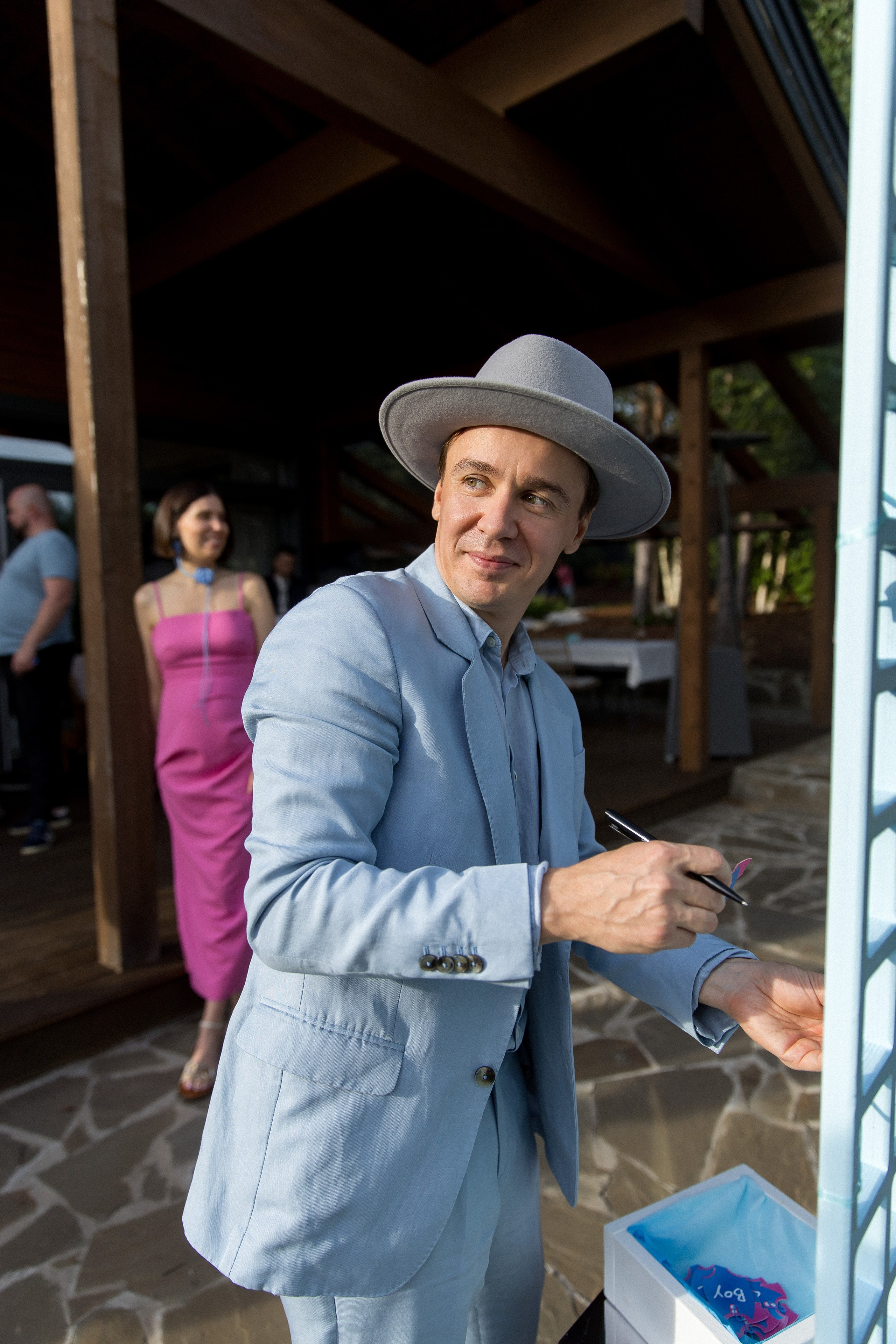 Гендер пати. Снимаю съемки