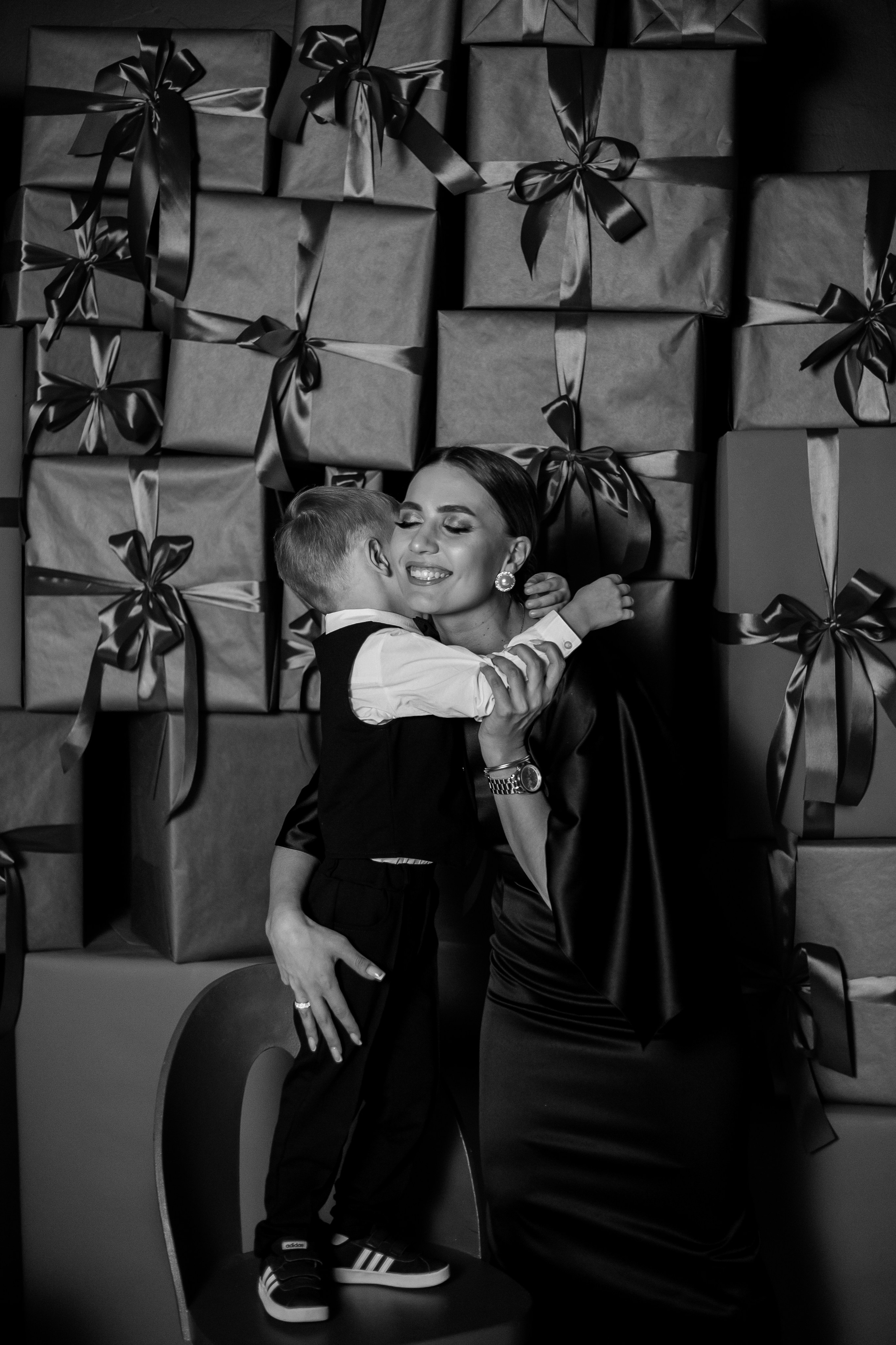 Мама и сын. Фотограф Мария Новоселова. Сургут