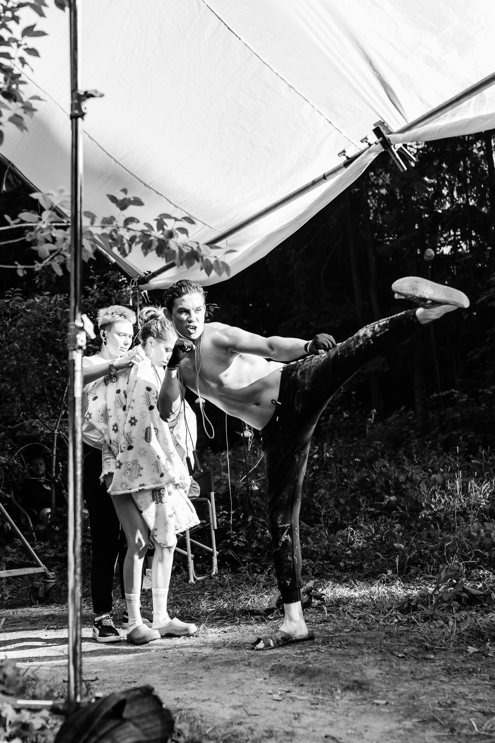 BTS Фильма «Дольщики». Свадебный и репортажный фотограф Павел Царьков