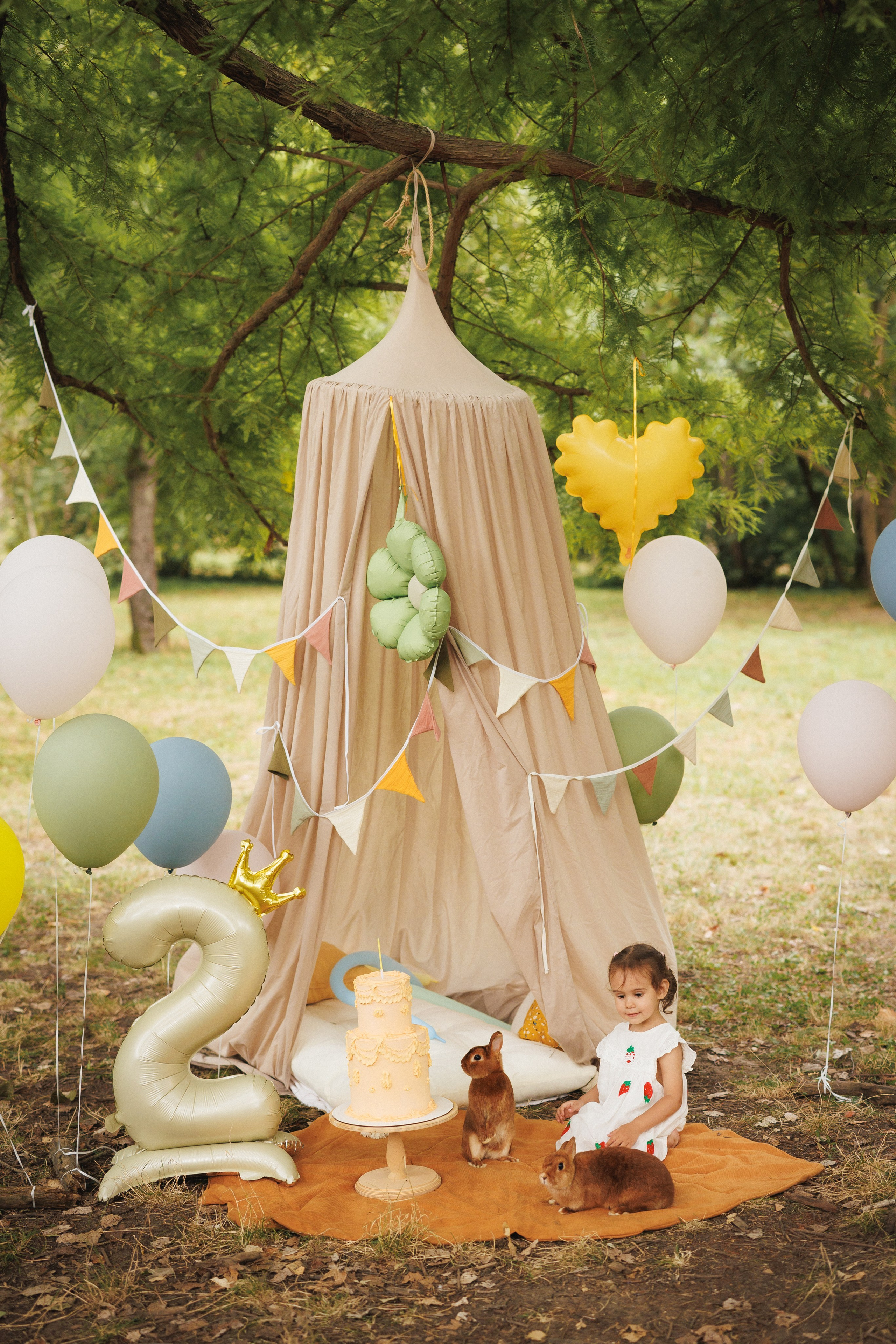 Детская, семейная фотосессия для именинников в парке, город Краснодар. Семейный и детский фотограф в Краснодаре Анна Трашкова