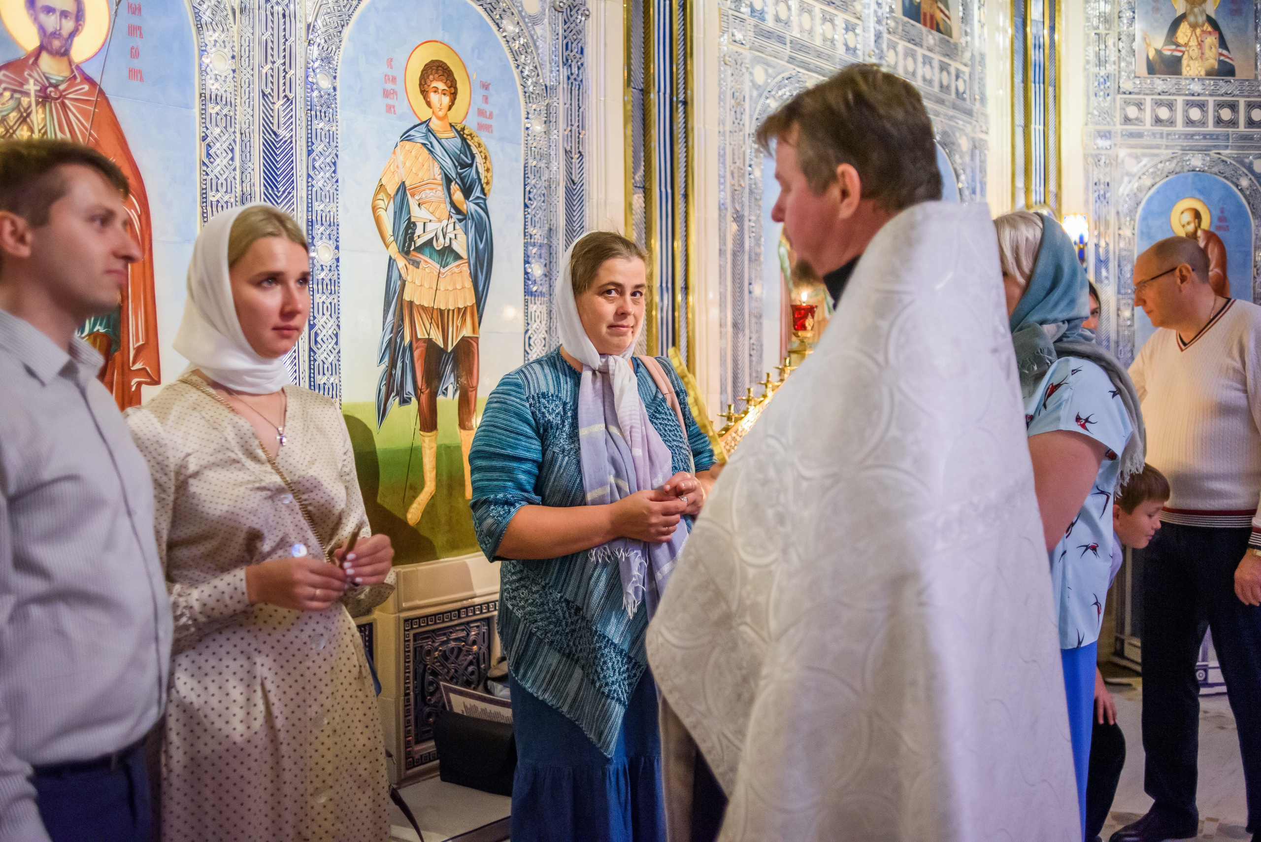 Крещение Михаила. Фотограф Юлия Попова