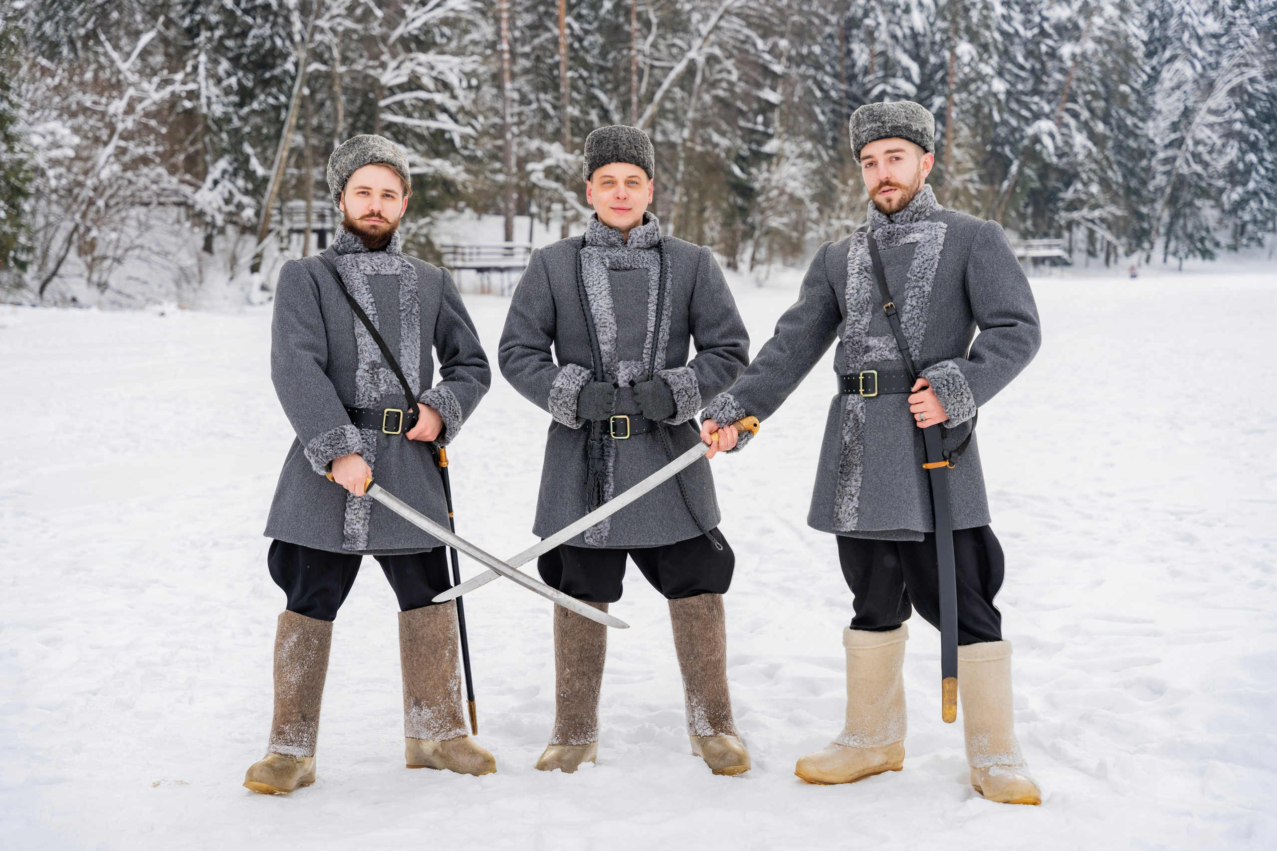 Казачий хор. Фотограф Юлия Попова