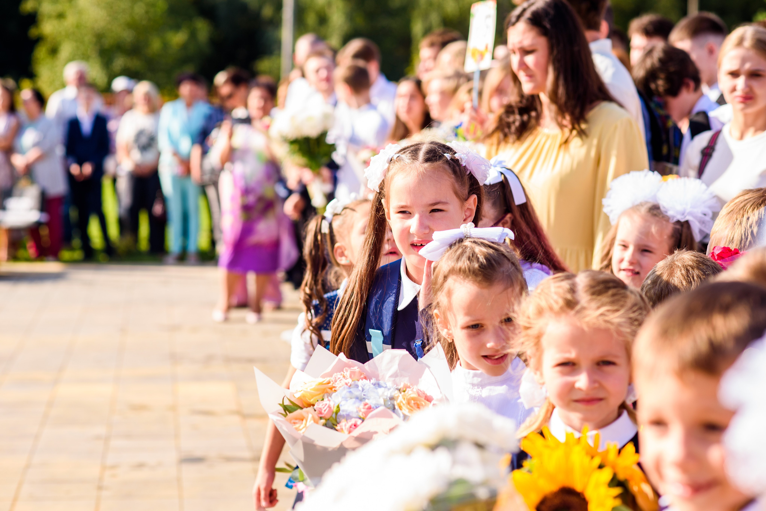 1-е сентября 2023. Фотограф Юлия Попова