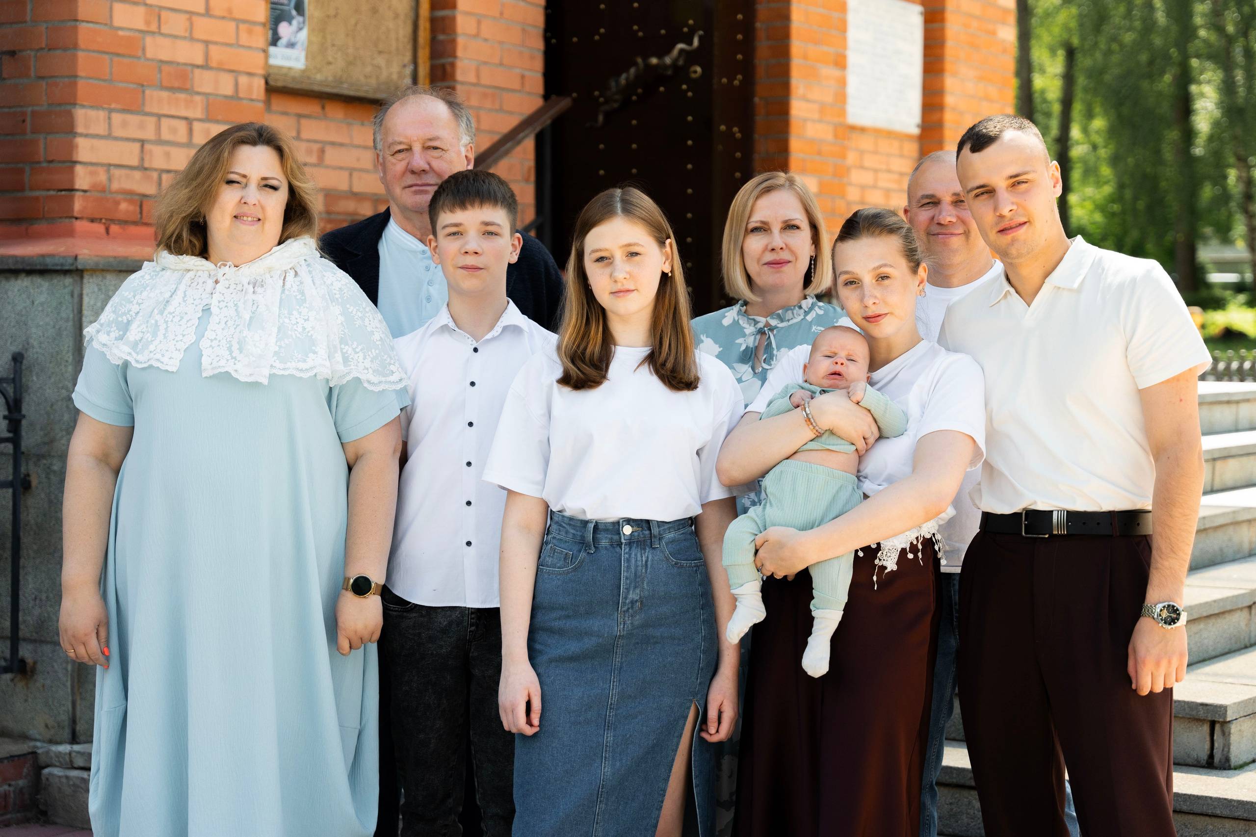 Крещение Льва. Фотограф Юлия Попова