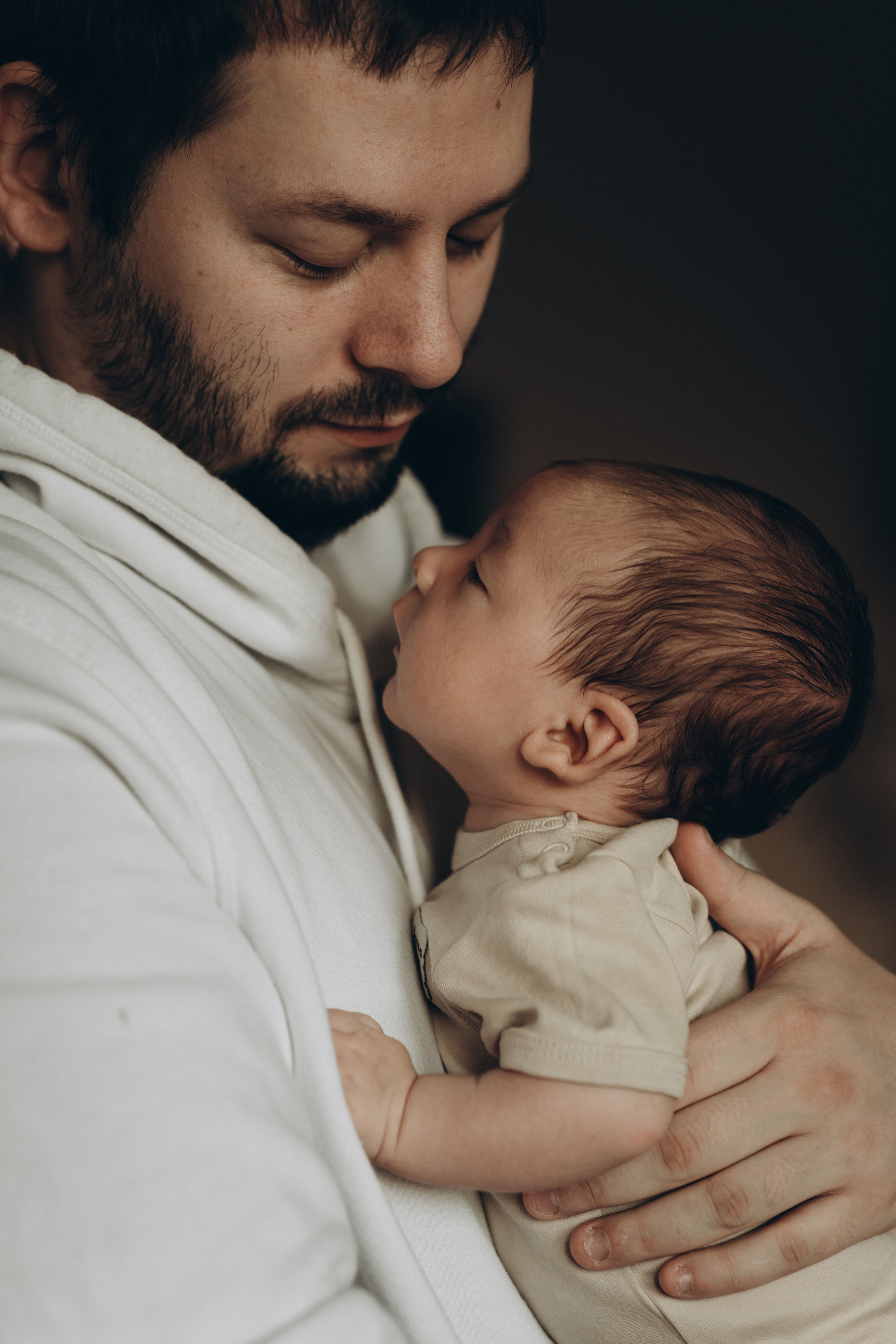 Ира, Сергей и маленький Богдан. Фотограф Ксюша Белоносова