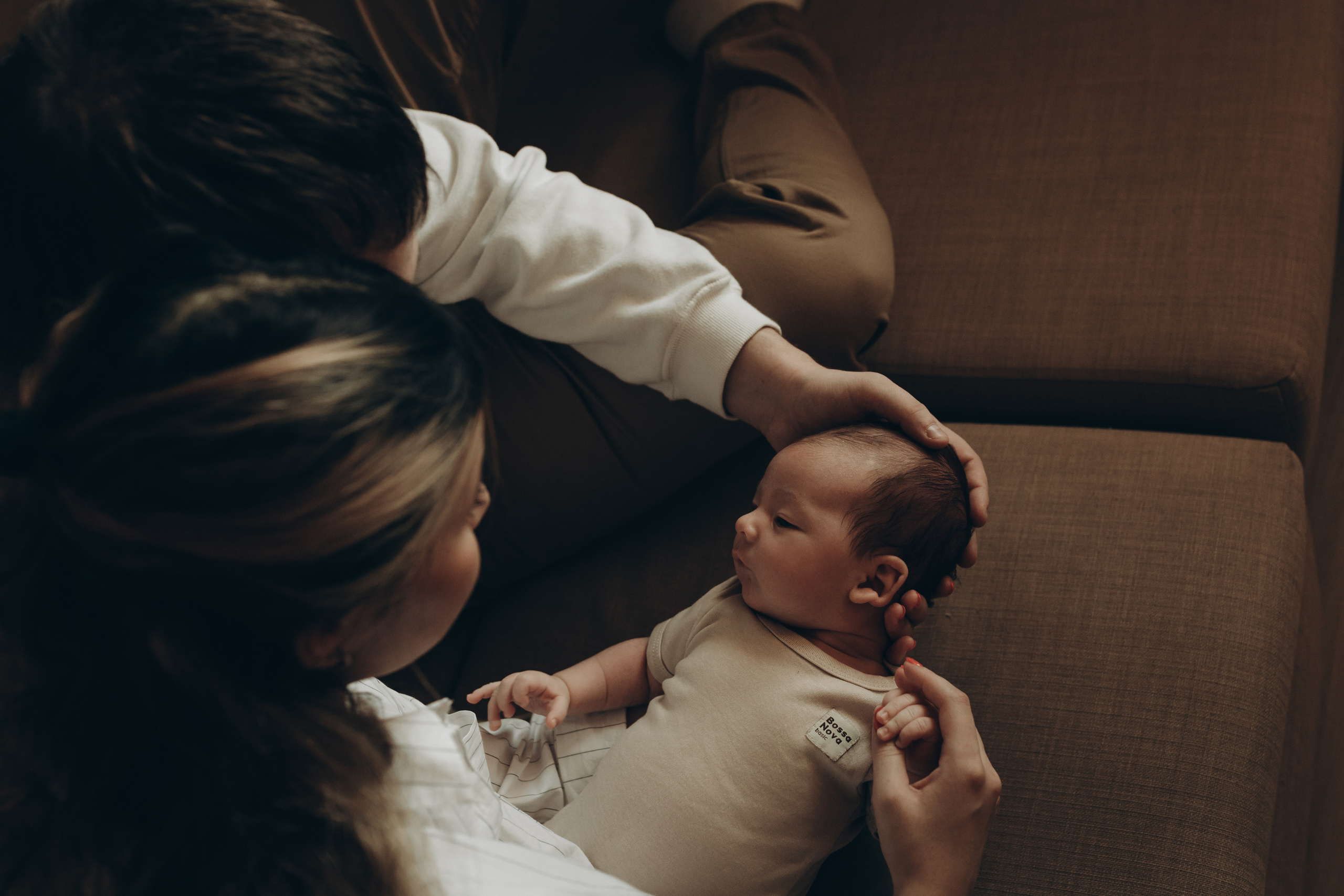 Ира, Сергей и маленький Богдан. Фотограф Ксюша Белоносова