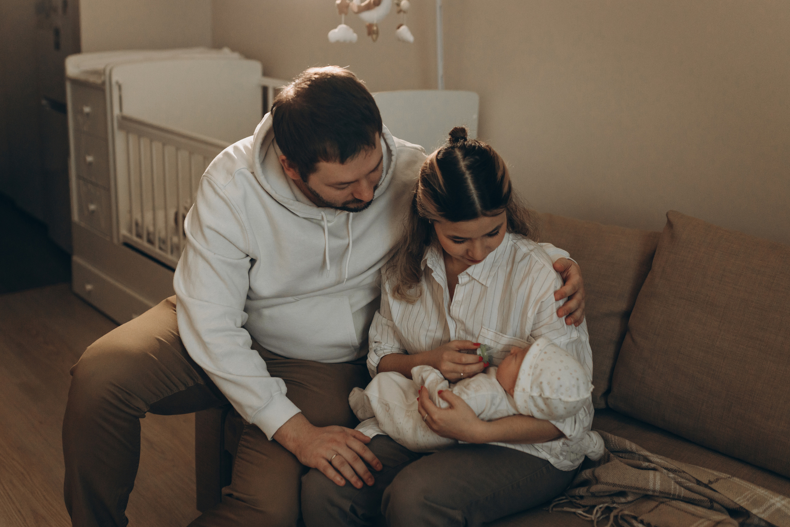 Ира, Сергей и маленький Богдан. Фотограф Ксюша Белоносова