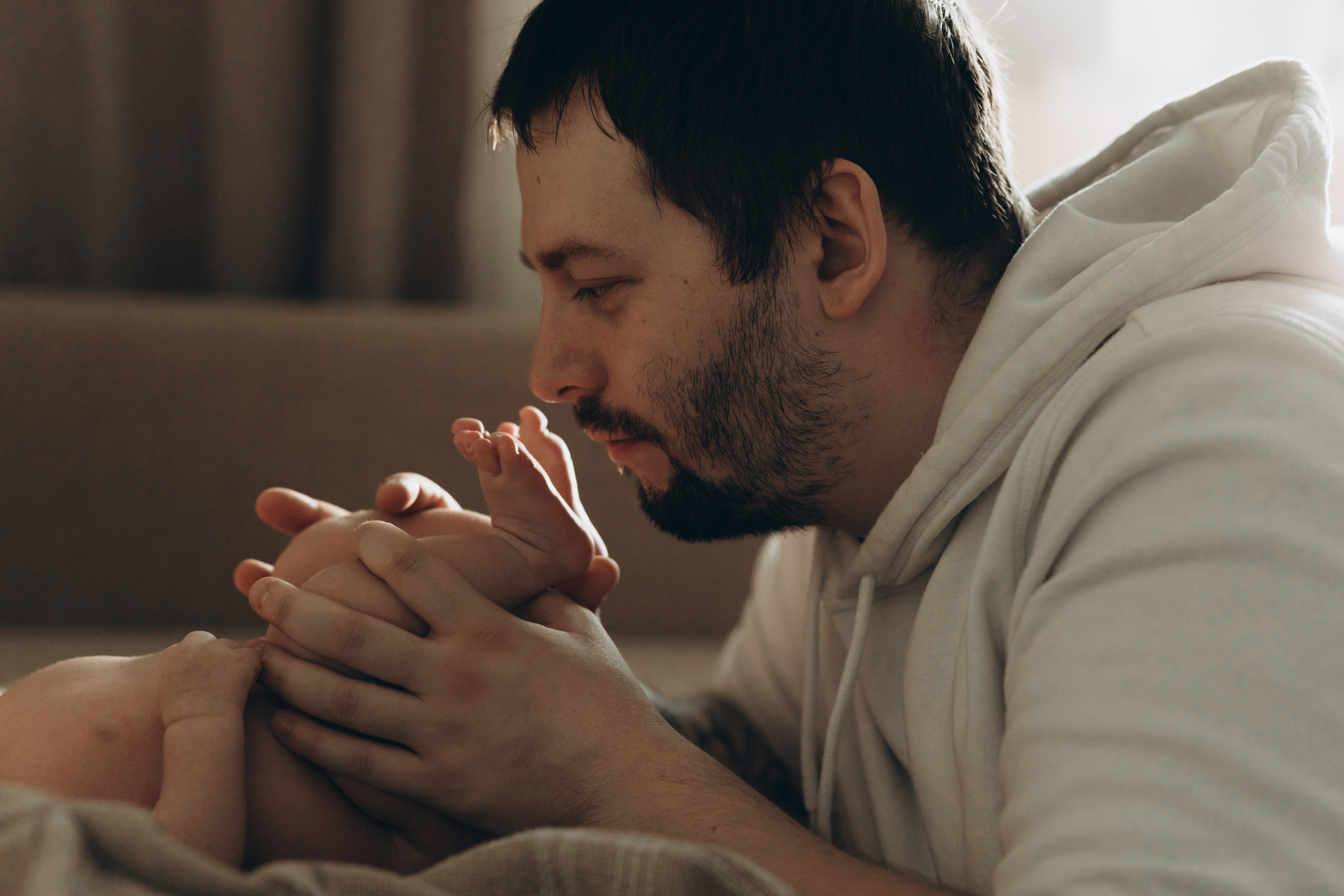 Ира, Сергей и маленький Богдан. Фотограф Ксюша Белоносова