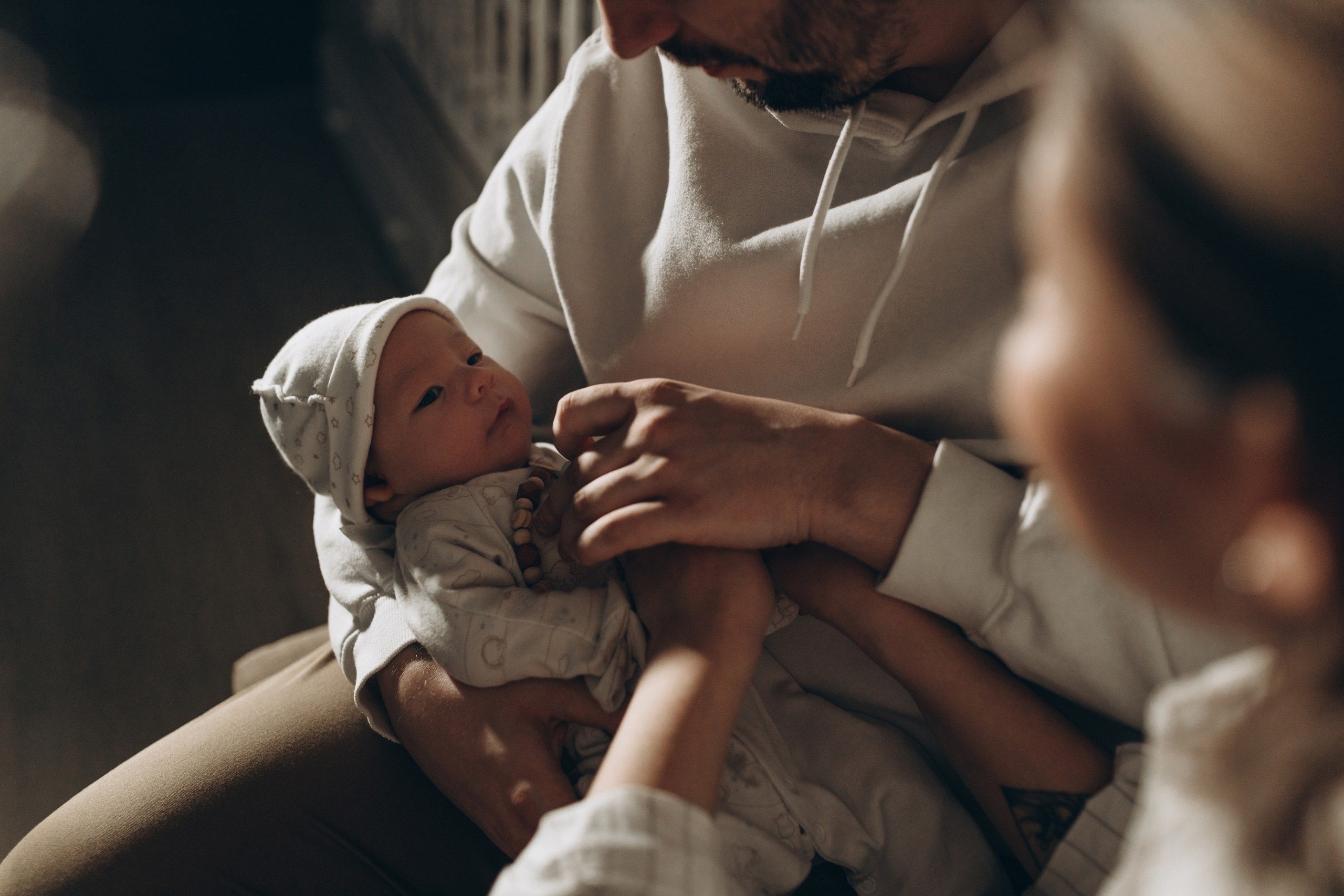 Ира, Сергей и маленький Богдан. Фотограф Ксюша Белоносова