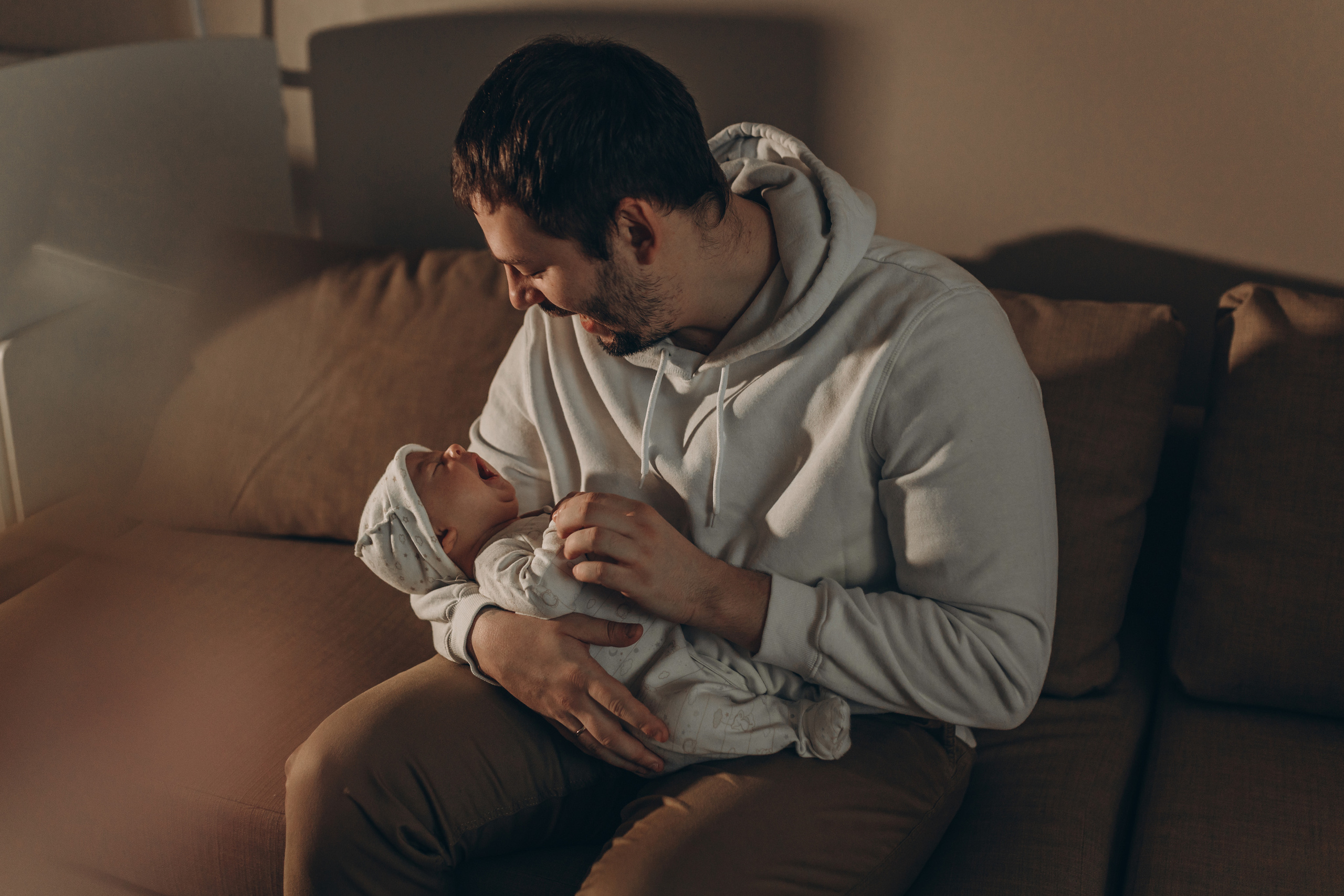 Ира, Сергей и маленький Богдан. Фотограф Ксюша Белоносова