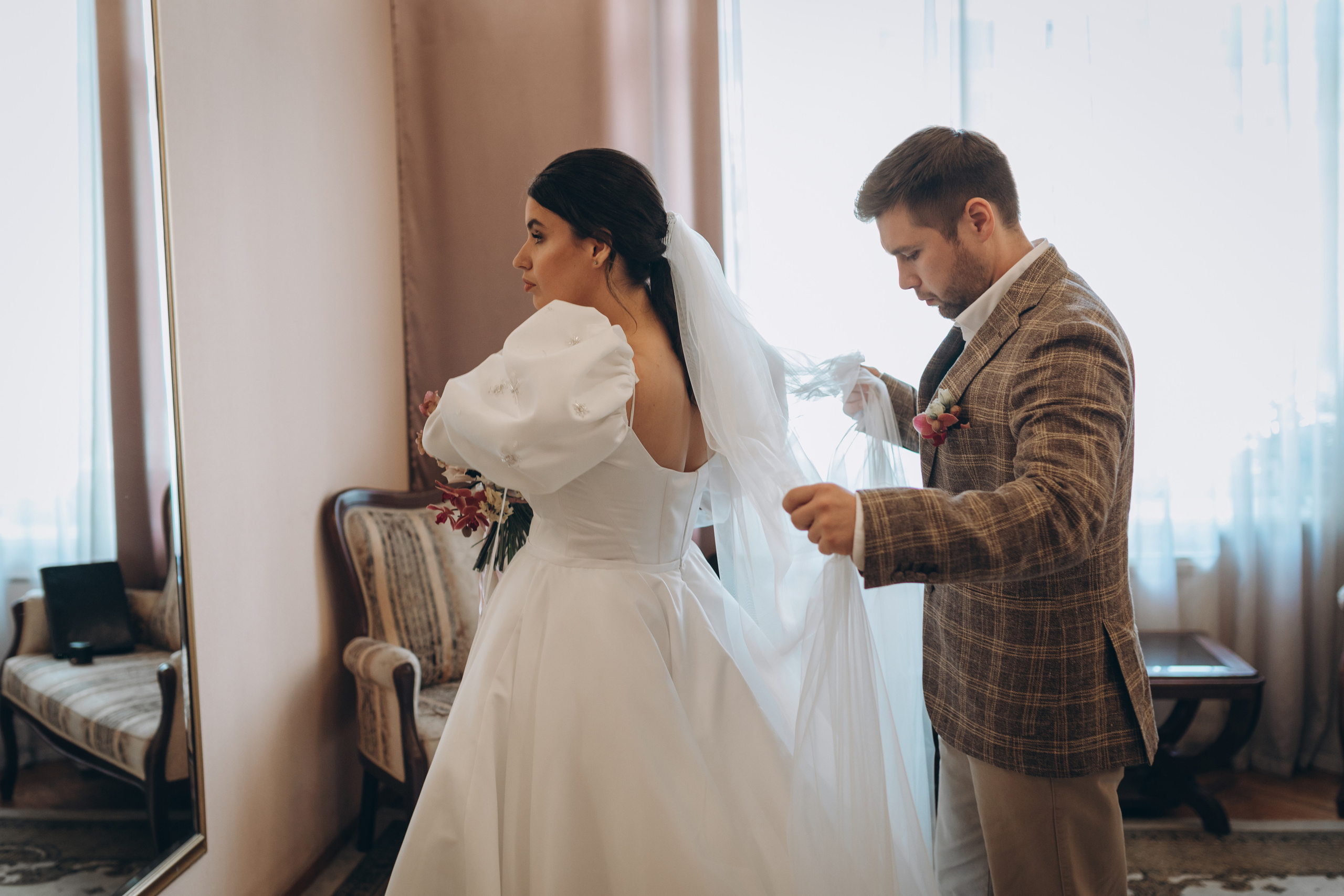 Дарья и Руслан. Фотограф Ксюша Белоносова