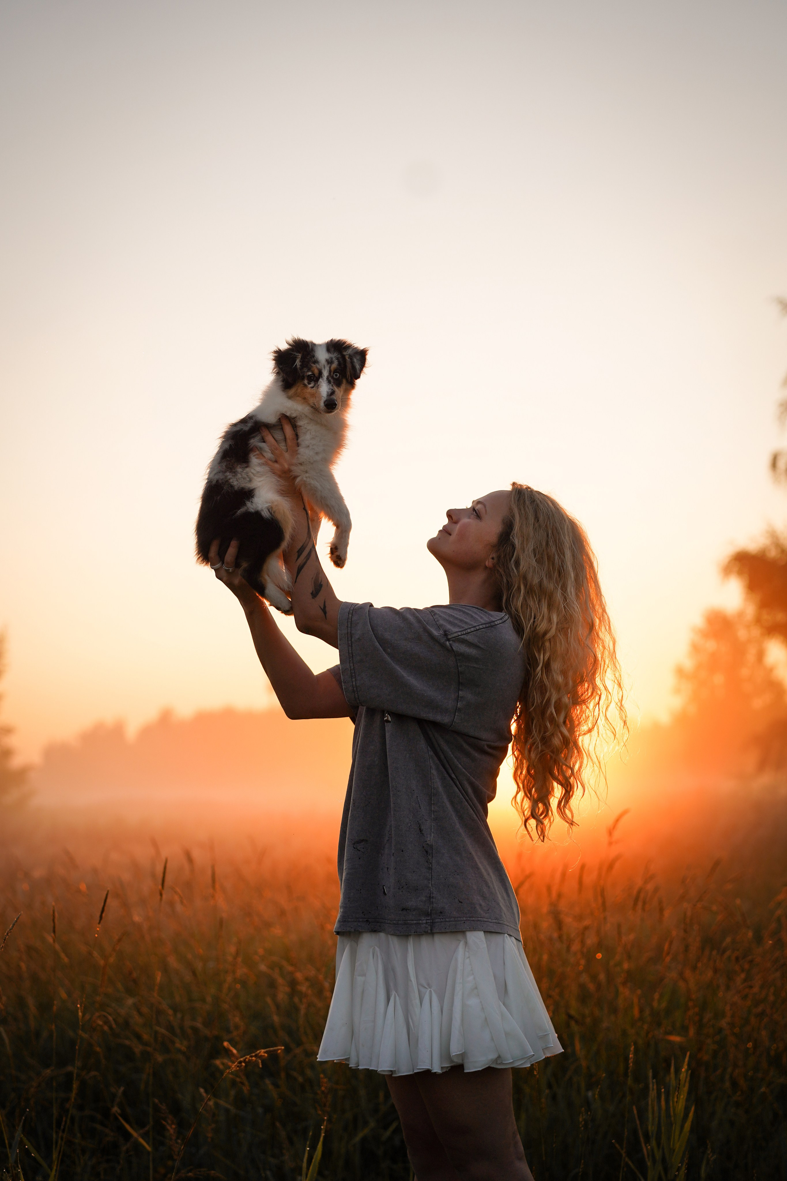 Алина и Лето. Фотограф-анималист в Санкт-Петербурге Яна Мартынова