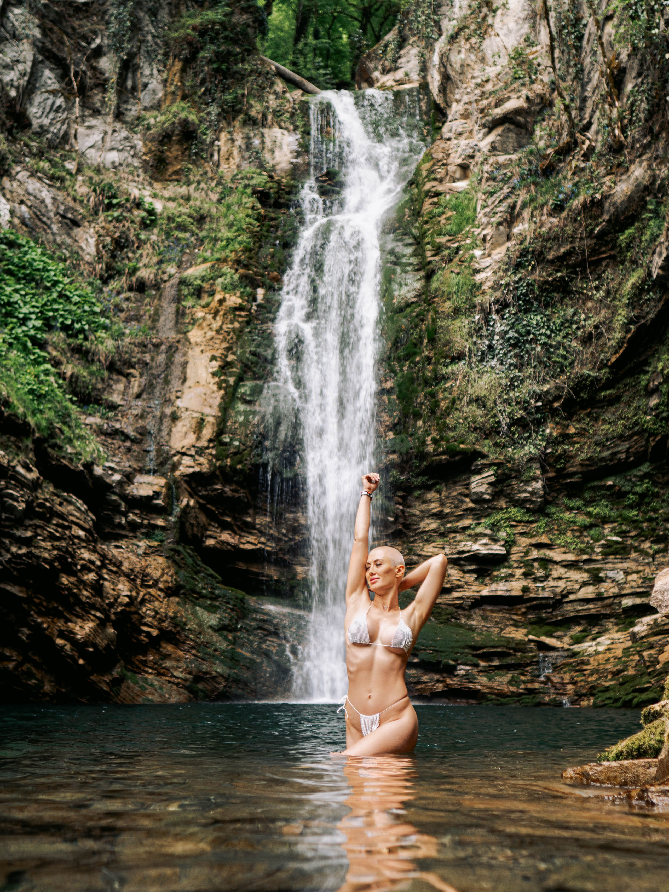 Водопад Ажек. Фотограф в Сочи
