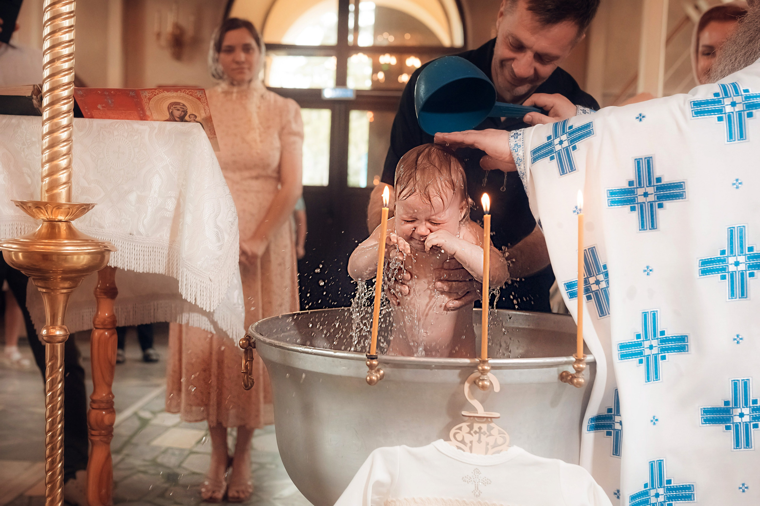 Таинство Крещения Ксении. Съемка Таинств Крещения Венчания, детские и семейные съемки в Пензе
