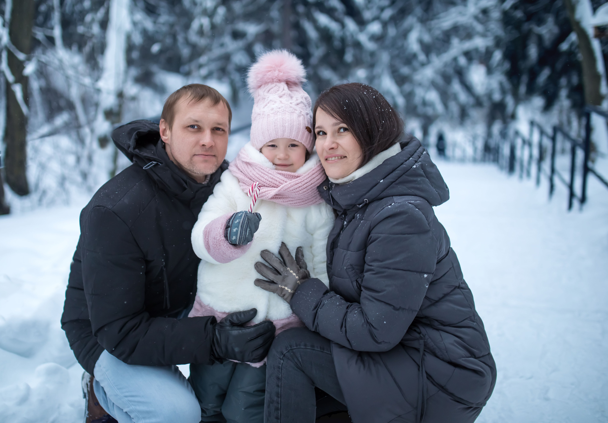Зимняя прогулка Инны. Арт- фотограф Москва