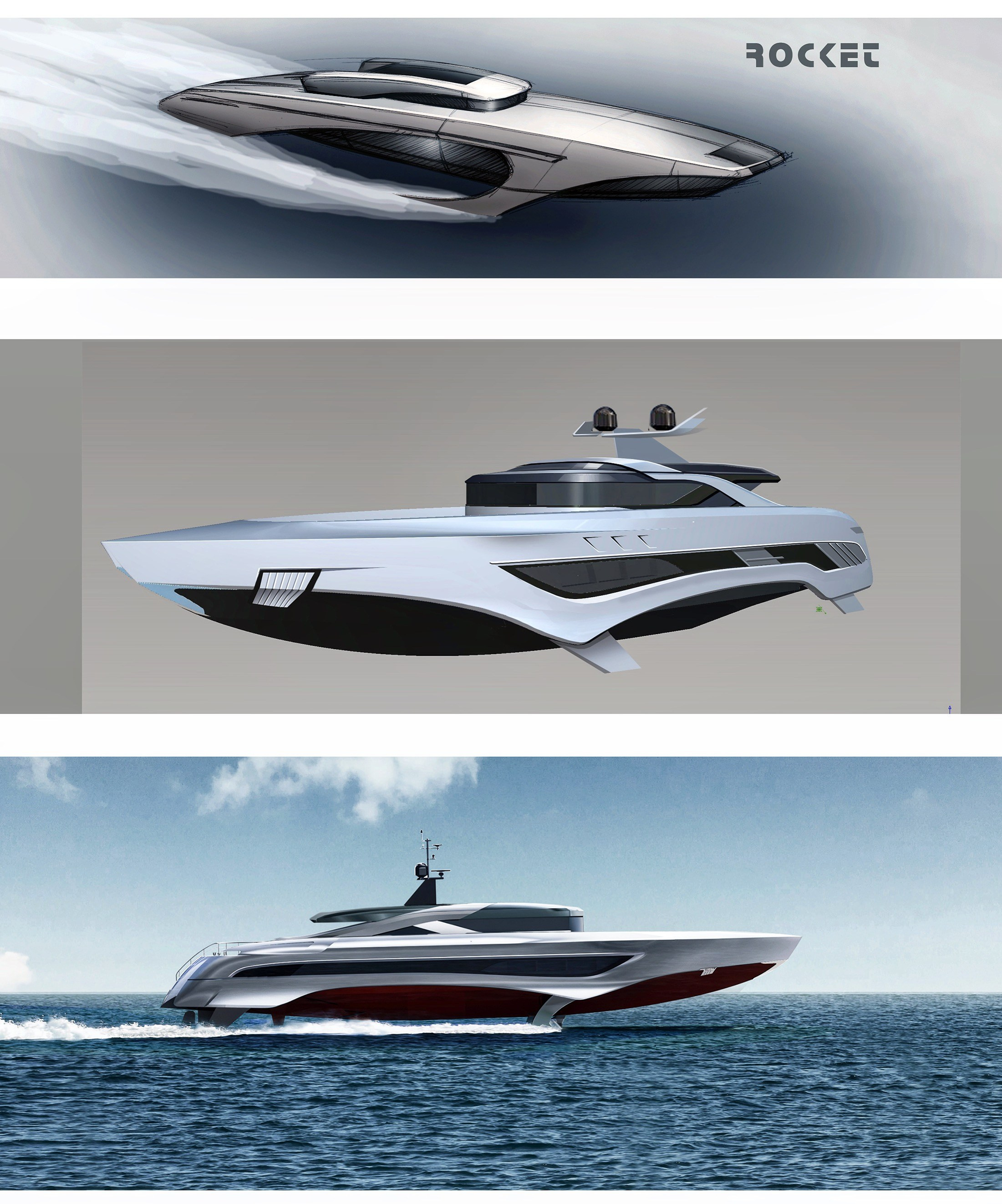 Hydrofoil yacht project 37 m. Home