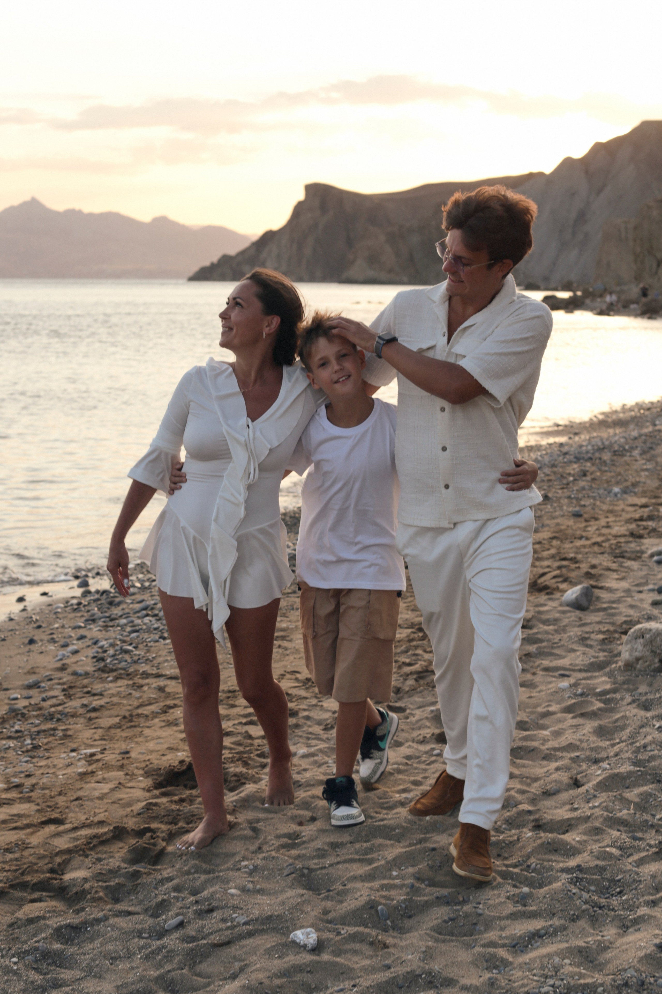 Семейная |Ира и сыновья. Семейный фотограф в Феодосии и по Крыму Брежнева Алла