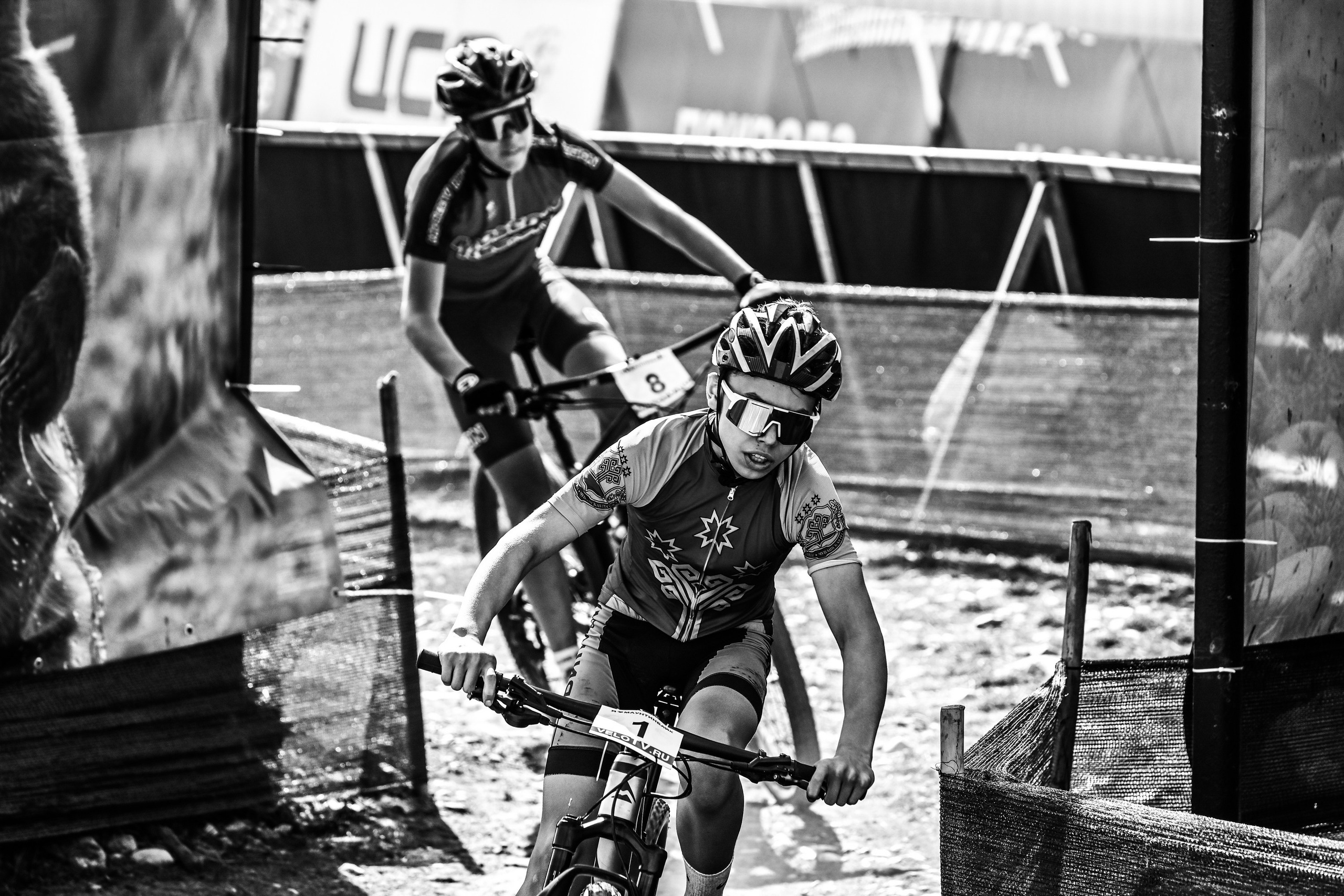 Маунтинбайк, кросс-кантри в Архипо-Осиповке 16 марта 2025. Спортивный фотограф, фотожурналист Павел Ларькин