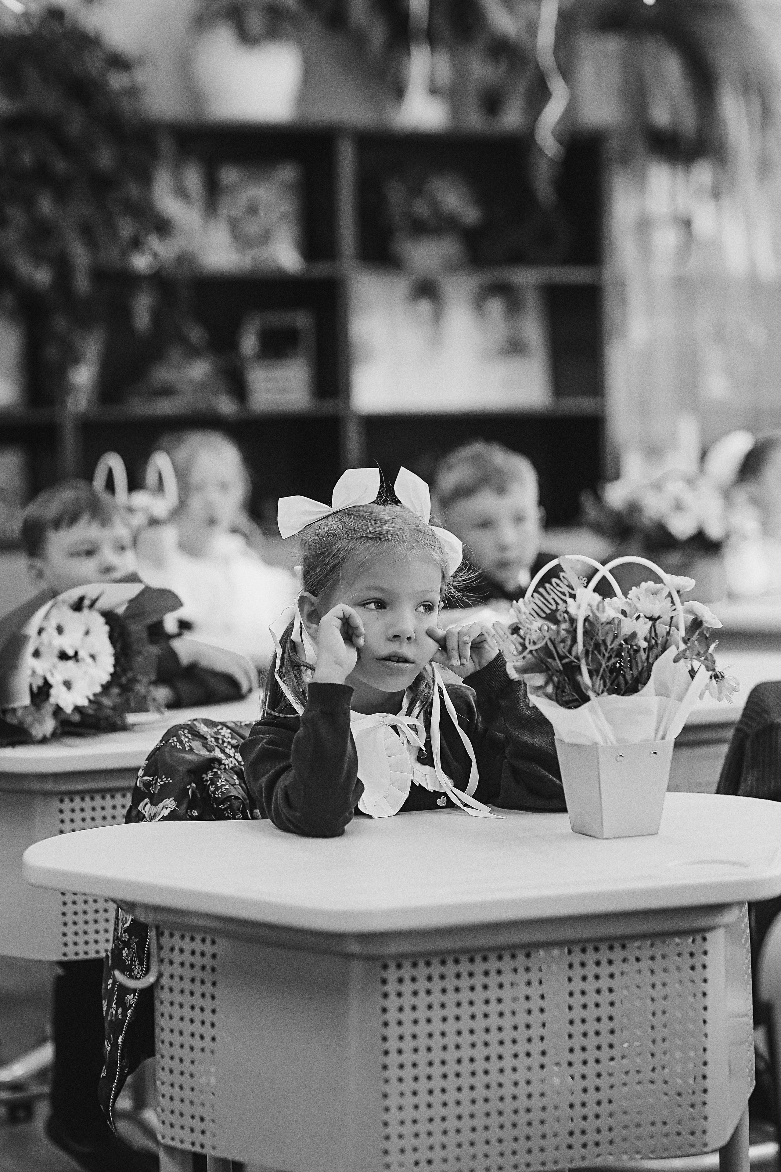 1 сентября линейка+кл час+портреты. Семейный фотограф Тюмень, фотограф на роды Салмина Мария