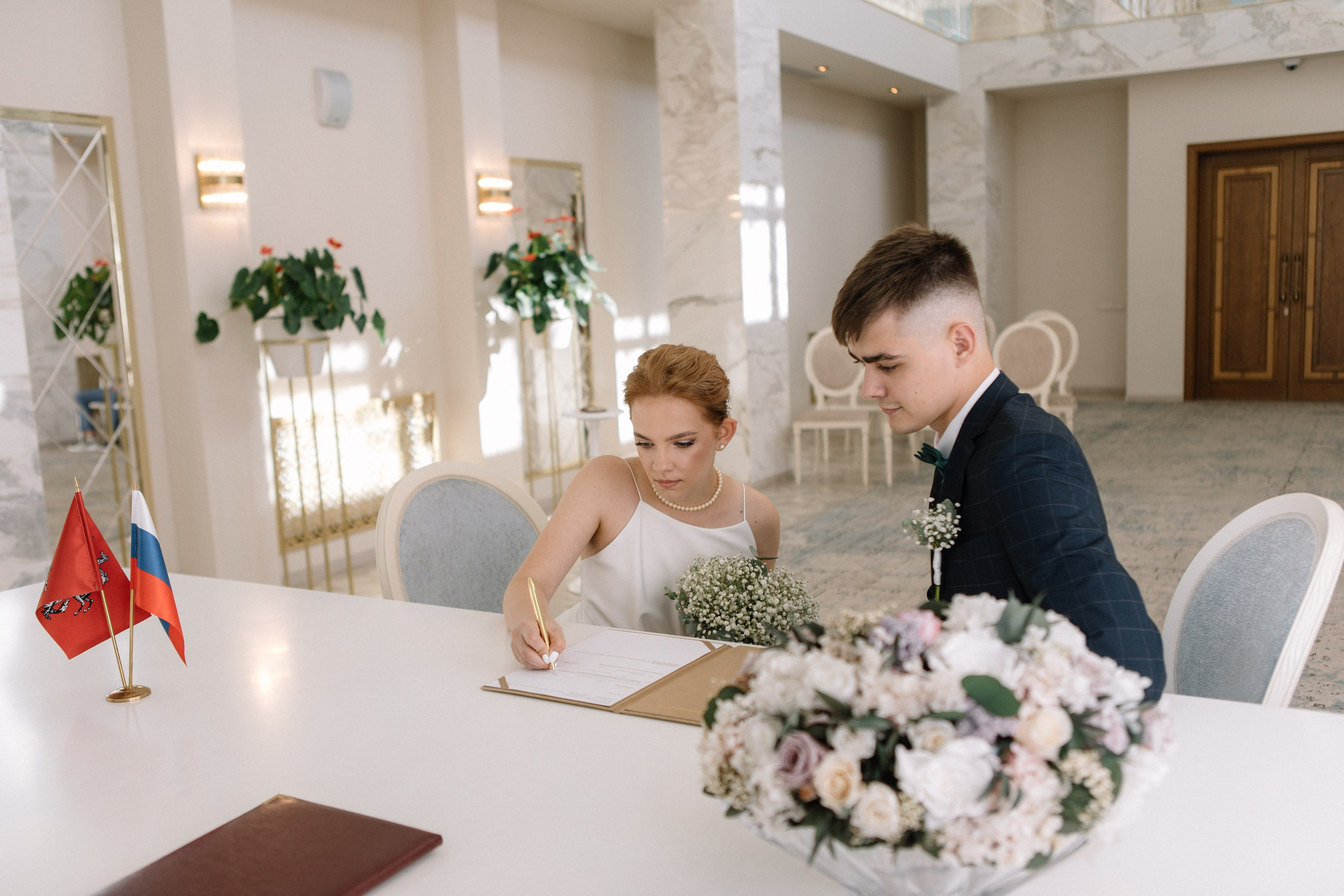 Катя и Клим. Роспись и банкет. Свадебный и портретный фотограф в Москве Анастасия Масюк