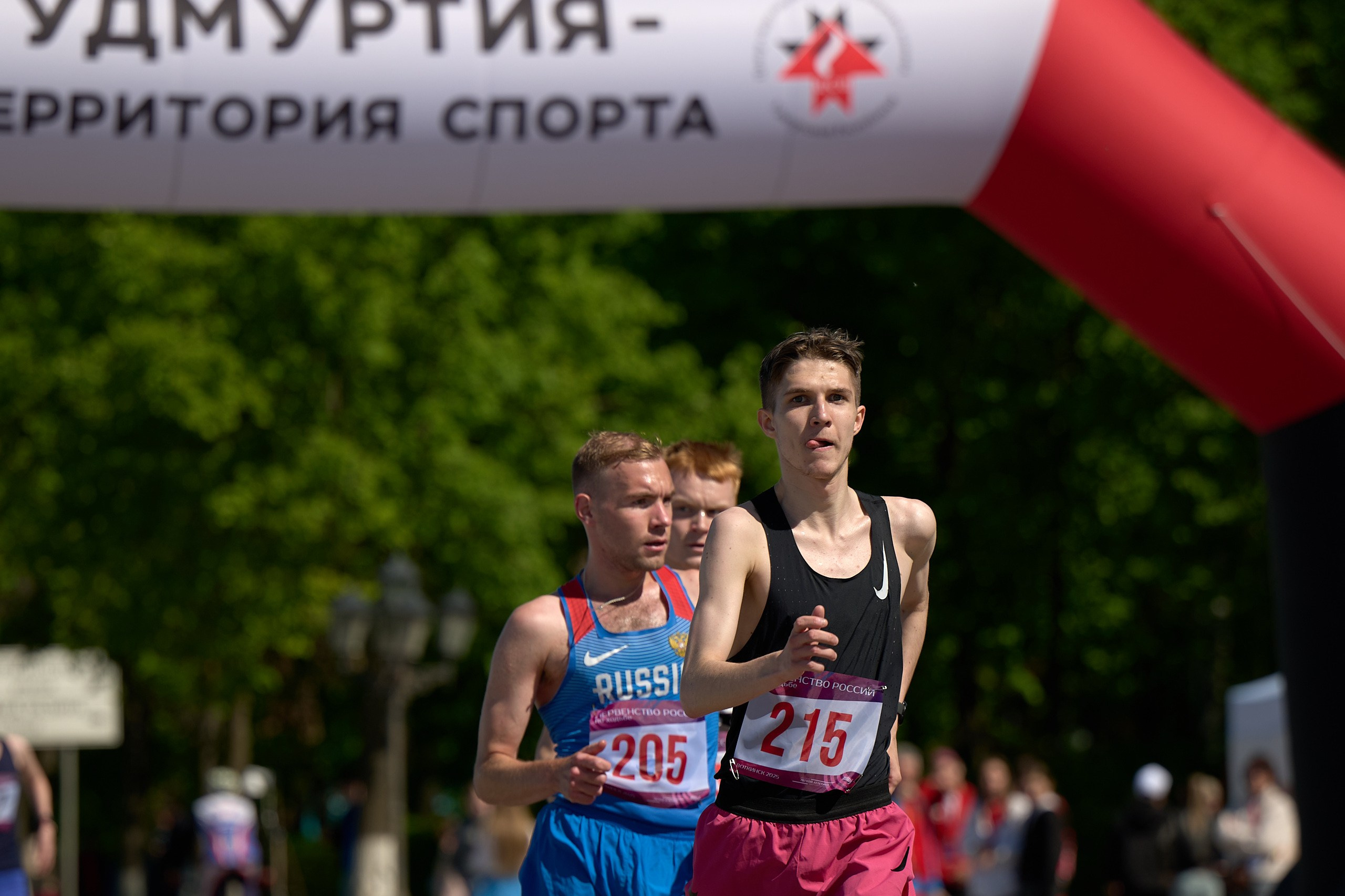 Чемпионат России по спортивной ходьбе 2025. Спортивный репортажный фотограф в Ижевске Сергей Мерзляков