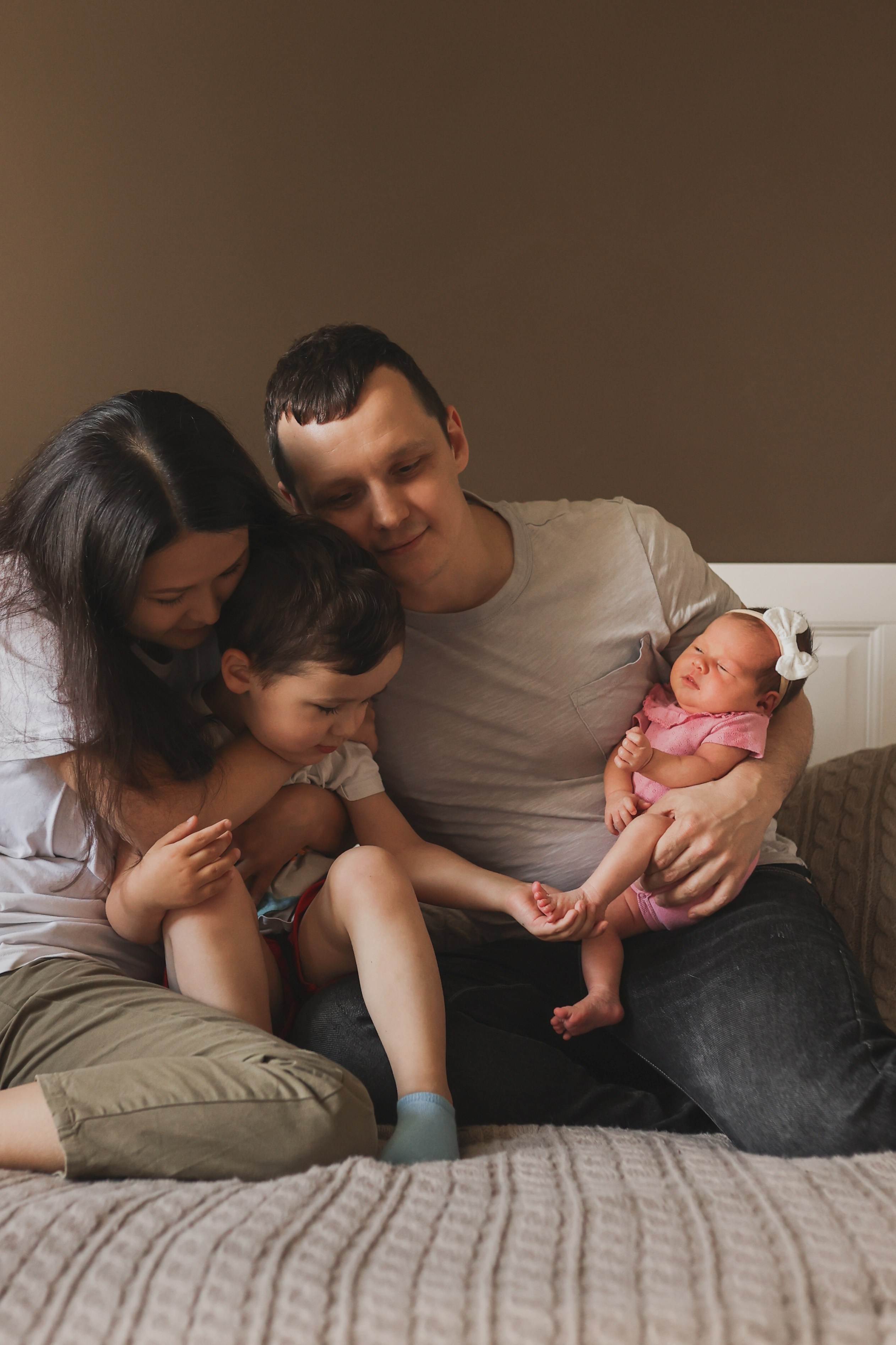 Малышка Вера. Детский и семейный фотограф, съемка новорожденных Москва