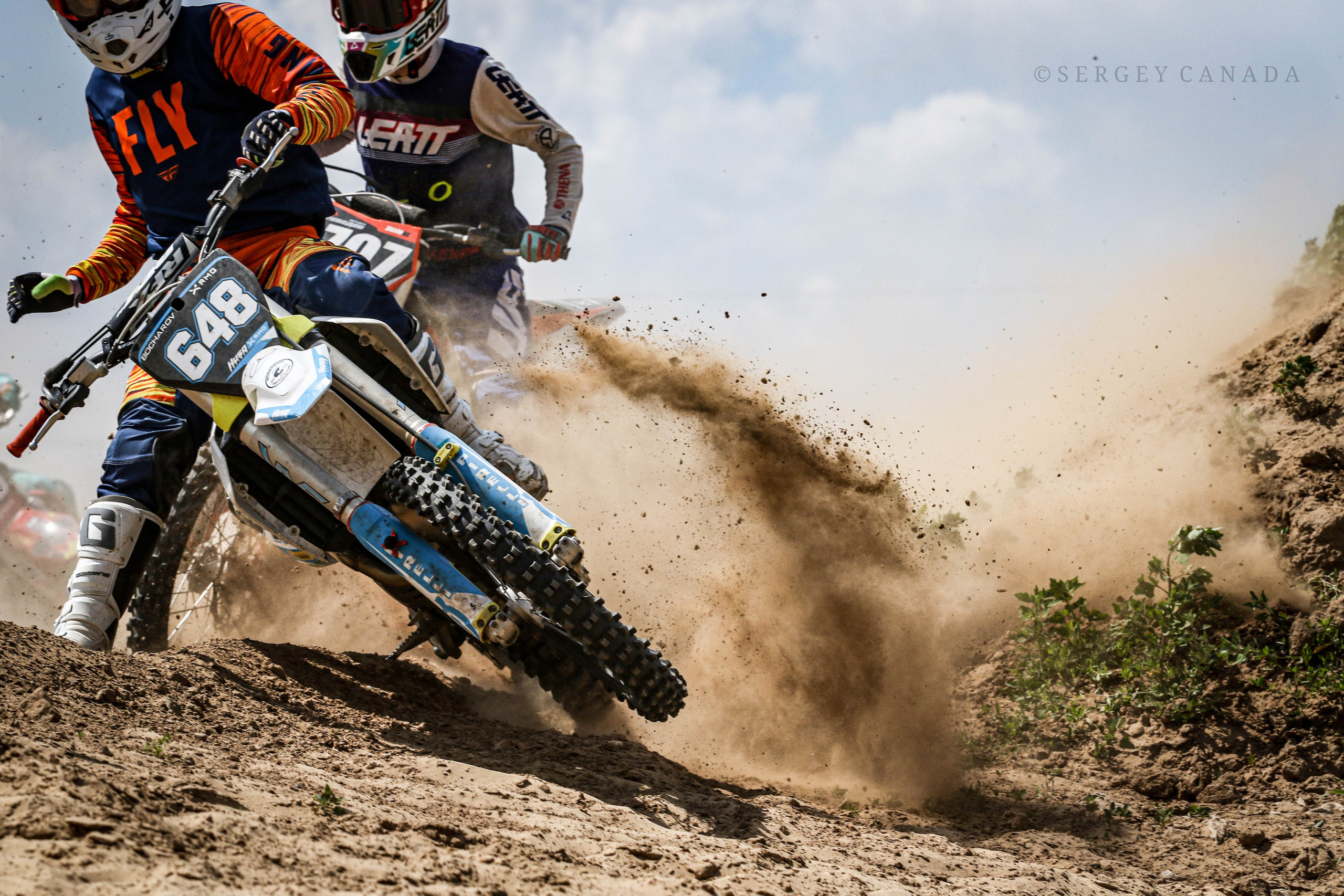 Соревнования по суперкроссу на песчаном грунте. Г. Дзержинск МФР