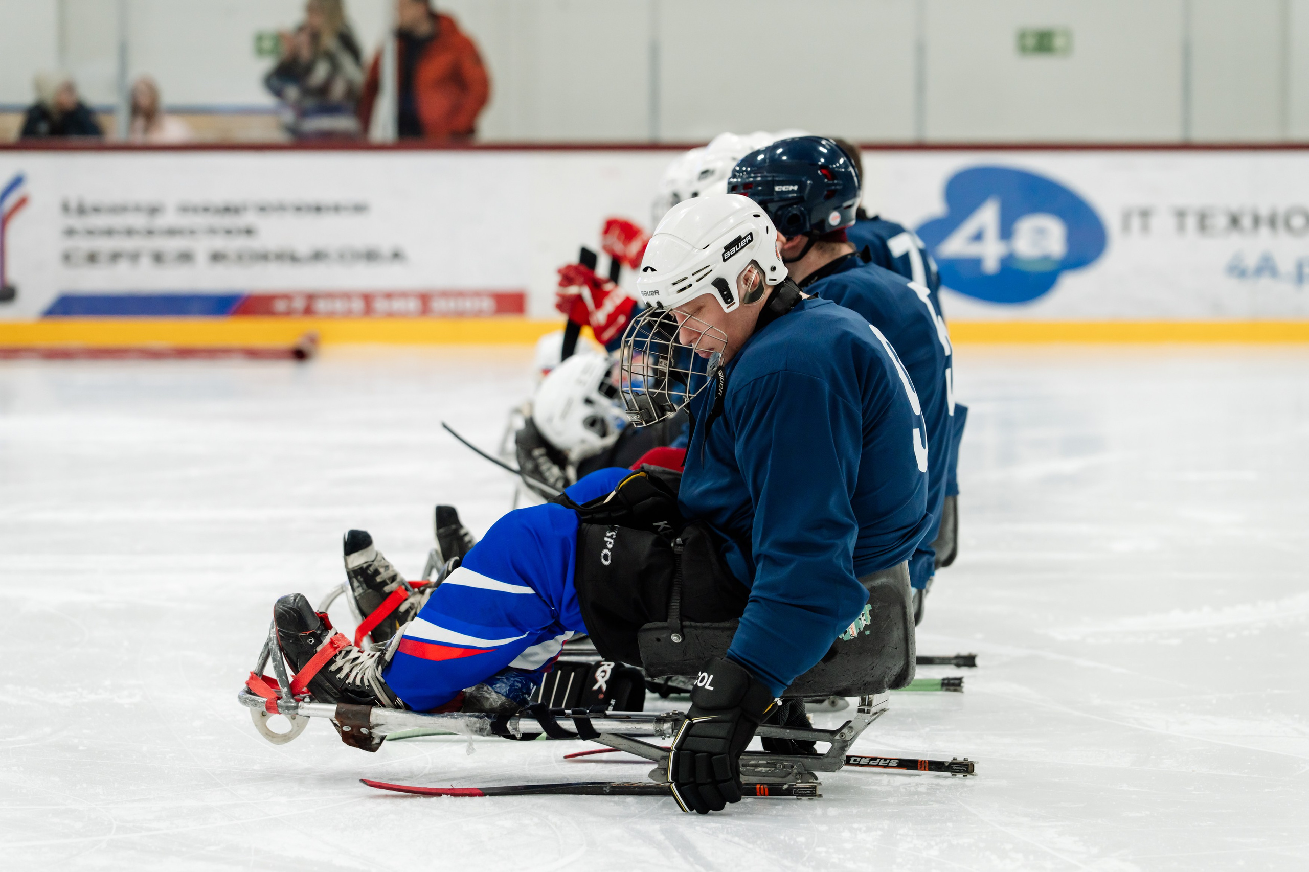 Игра в следж хоккей приуроченная 23.02.26 в арене Сталкер