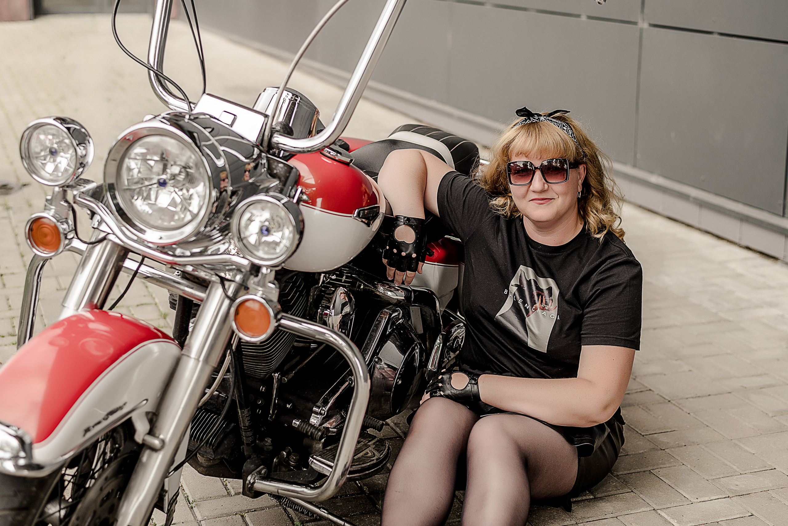 Фотосессия с мотоциклом. Фотограф в Калуге Марина Афанасьева