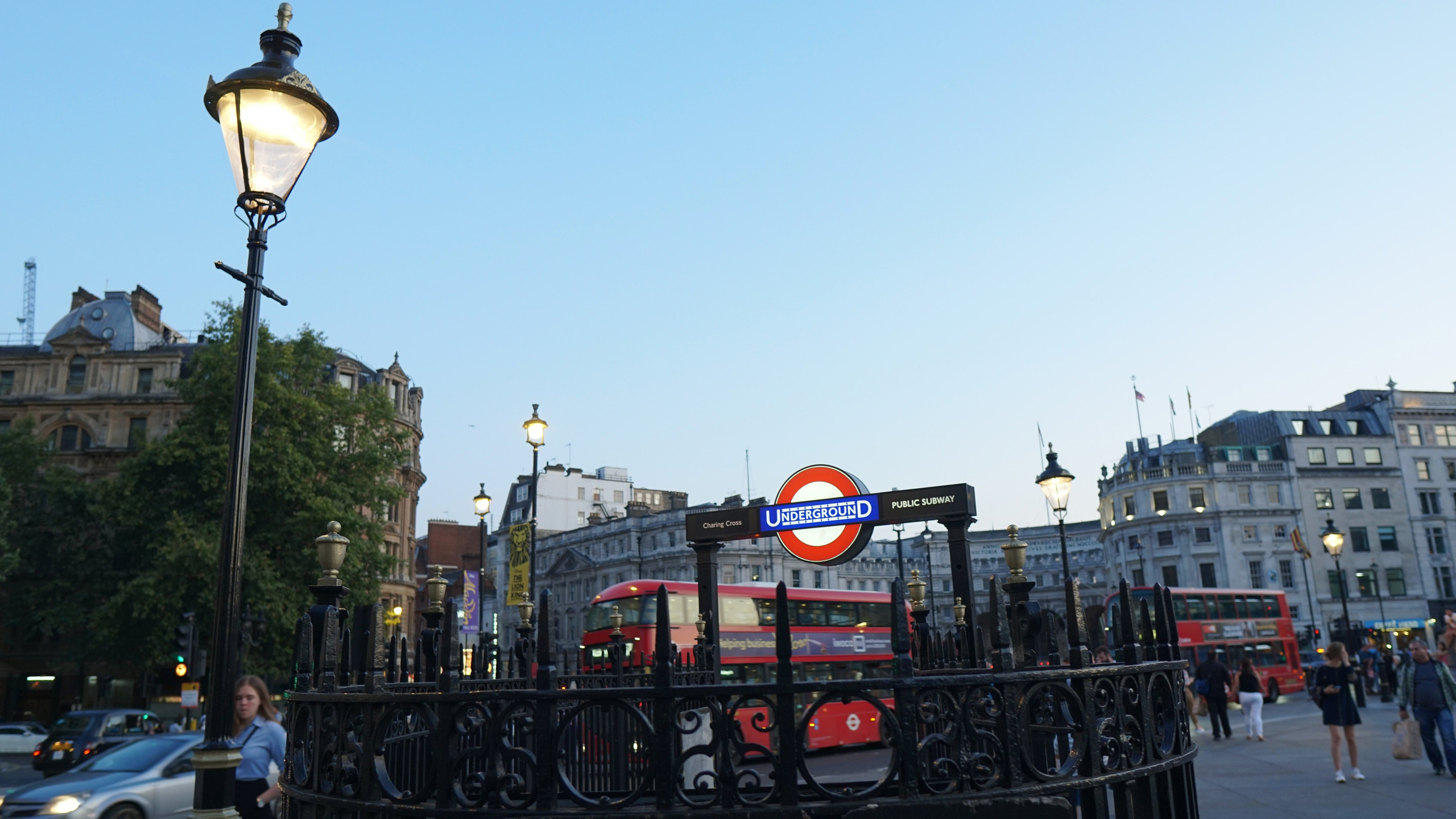 Ночной Лондон. 35 мм