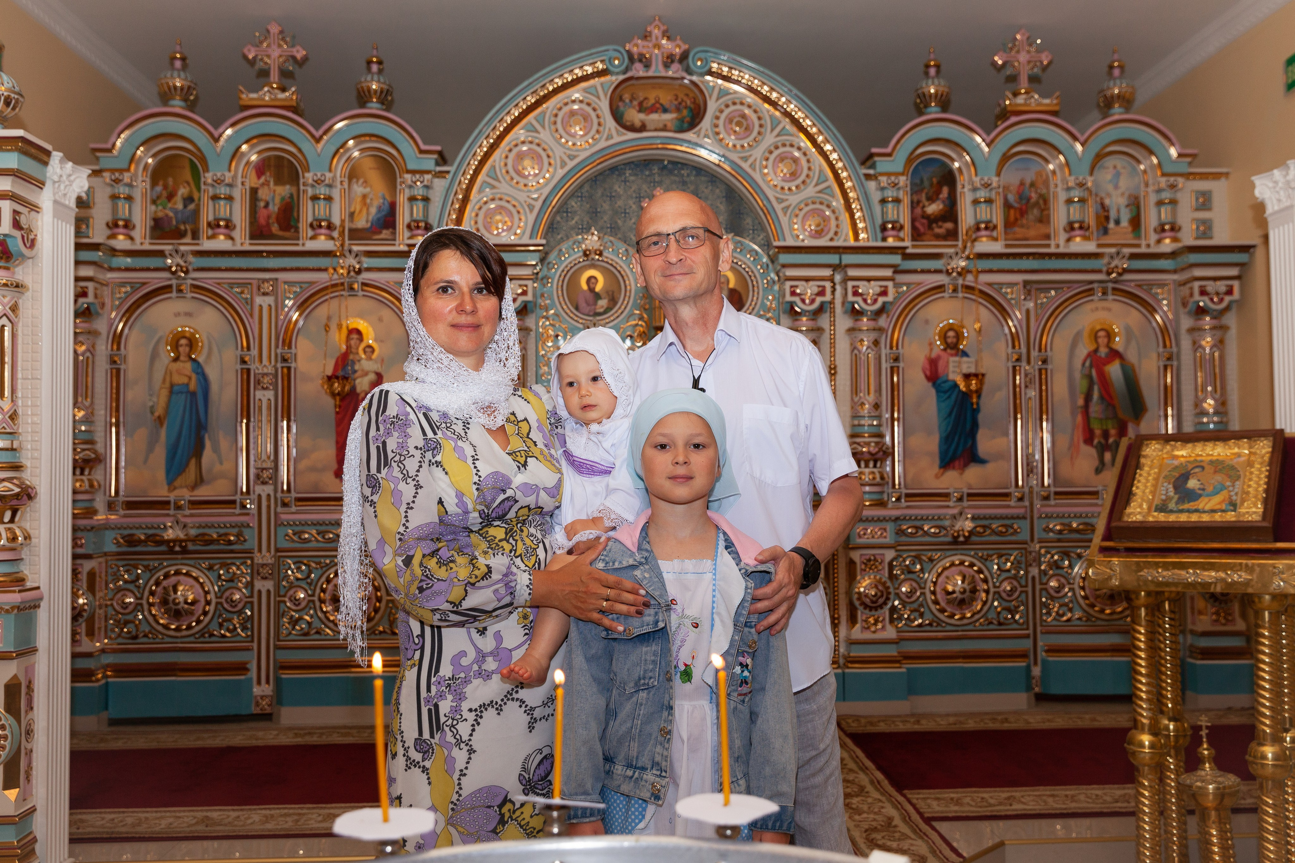 Крещение. Семейный, детский фотограф Екатеринбург Светлана Плотникова