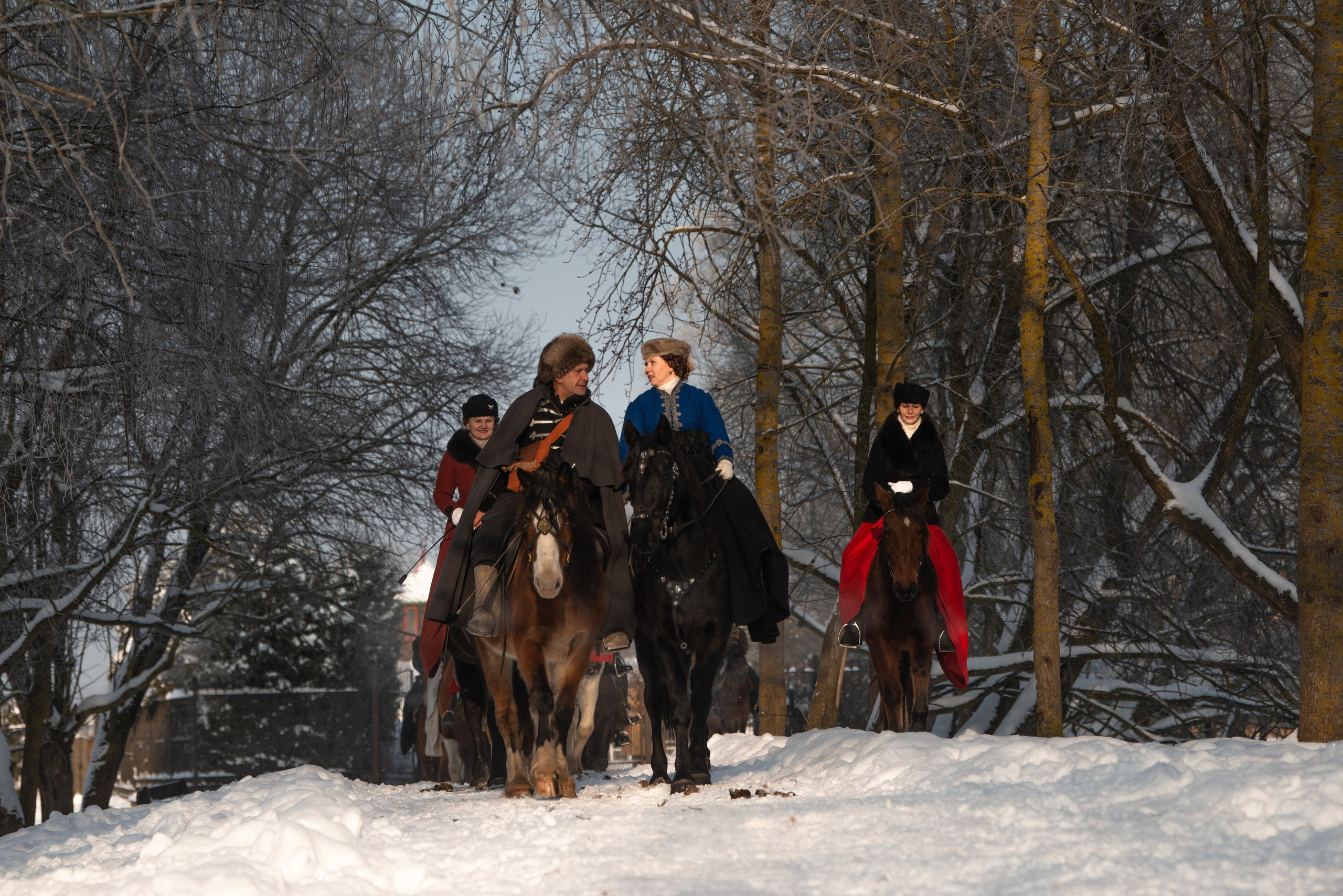Псовая охота Аванпост. Конный фотограф в Саратове Юлия Иванова